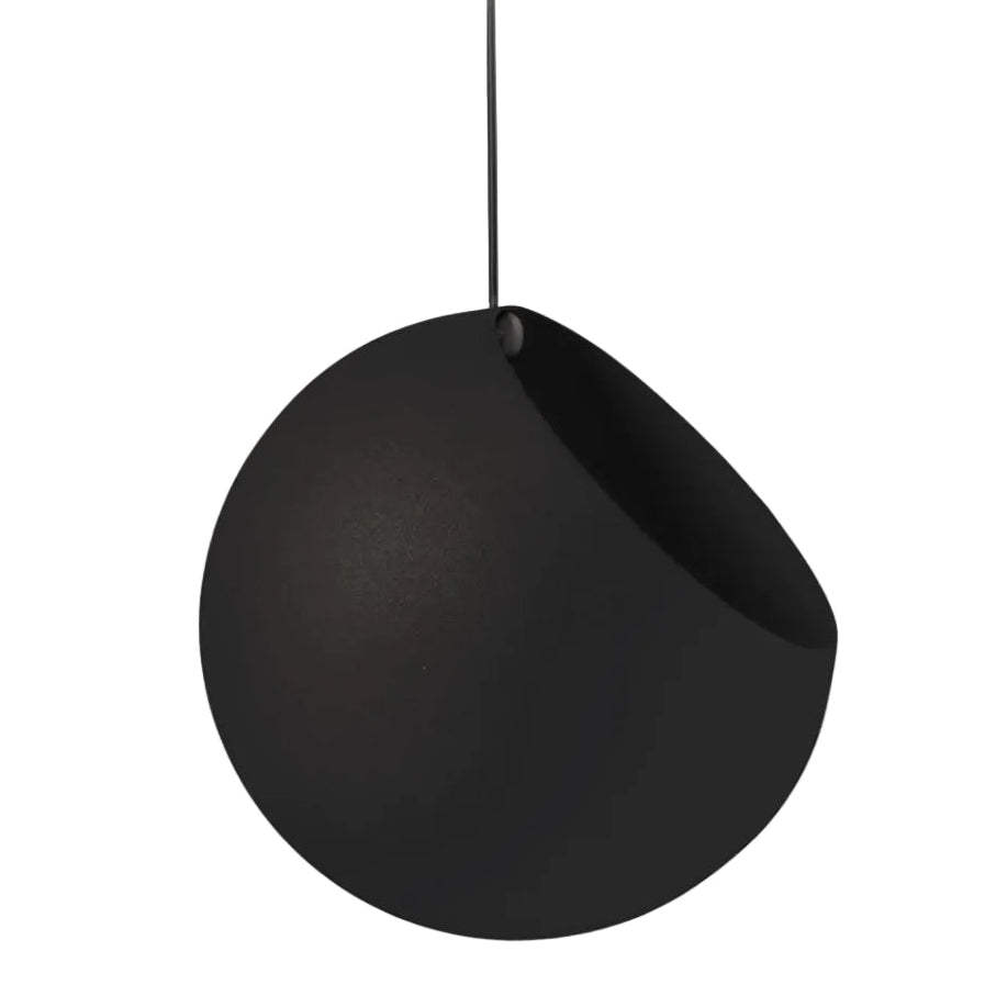 Hangpot GLOBE zwart