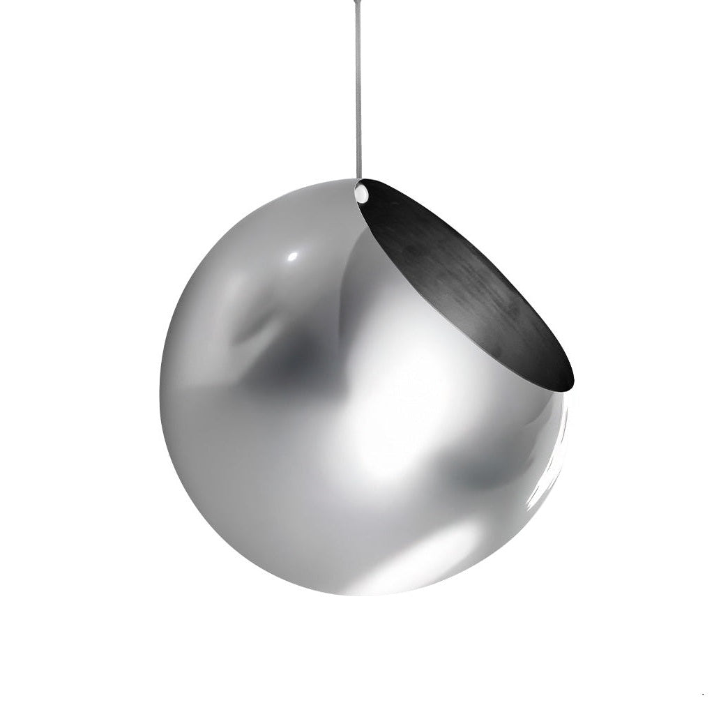 Hanging Planter GLOBE Silver