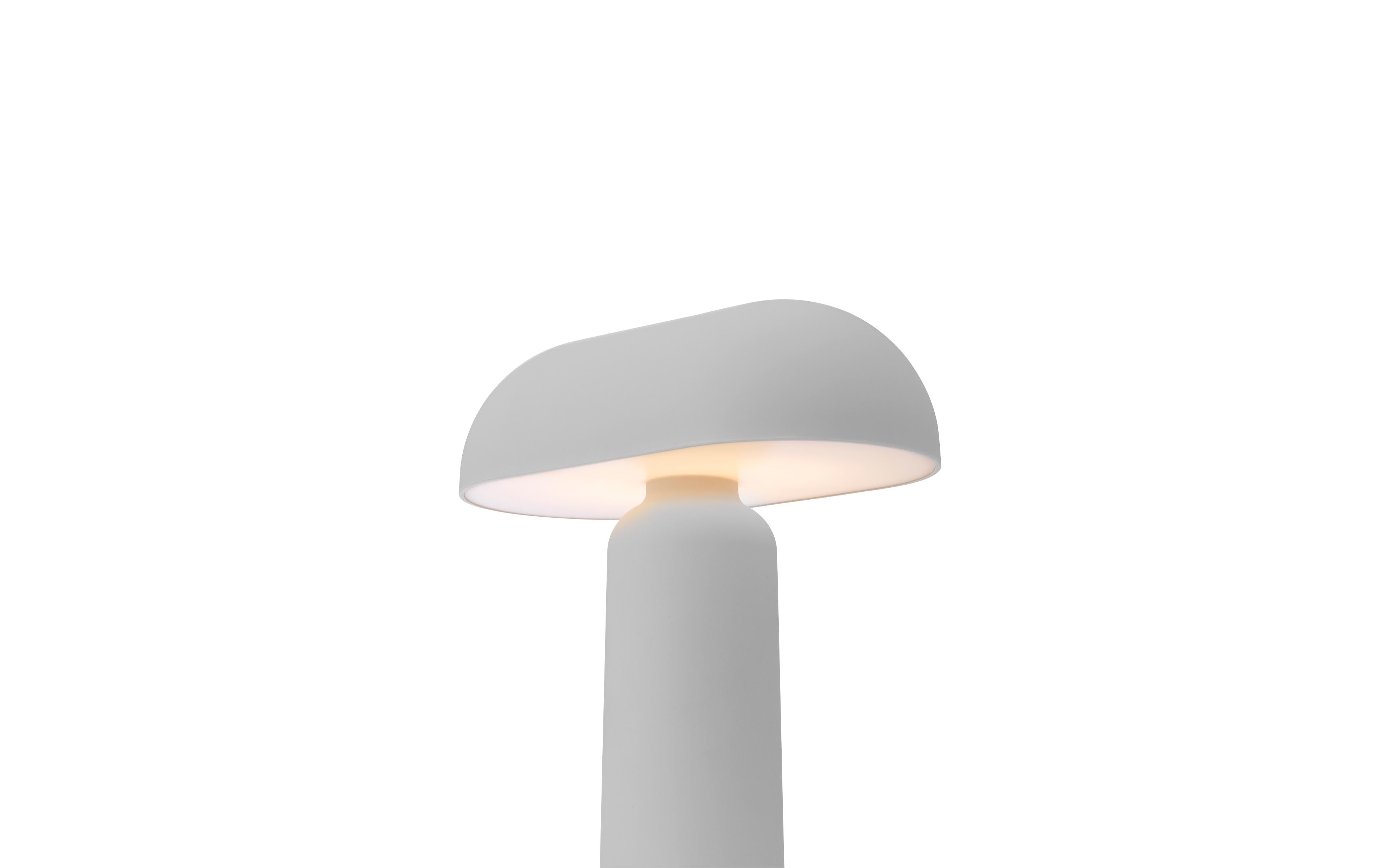 Draagbare lamp PORTA grijs