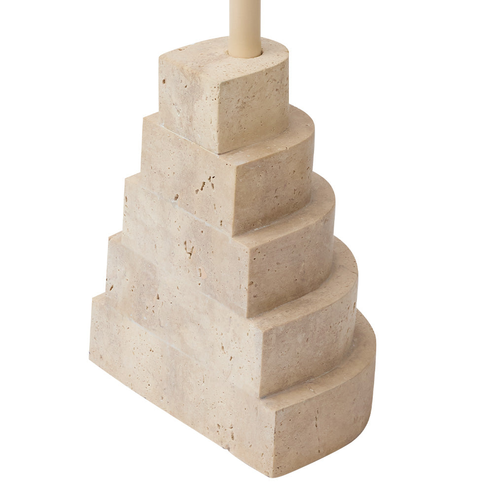 Runder Tisch SOLUM Travertin