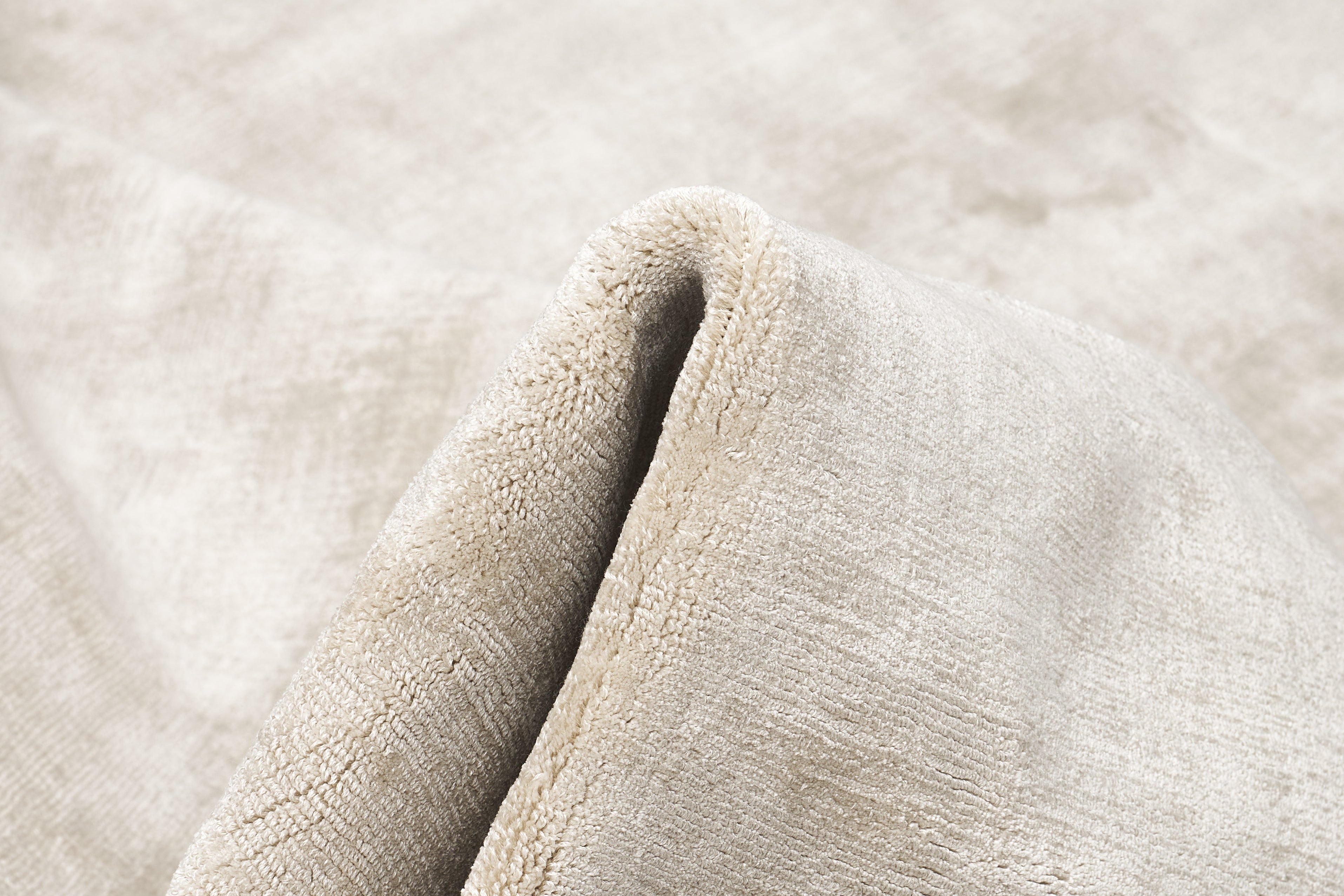 Ronde vloerkleed DESERT crème