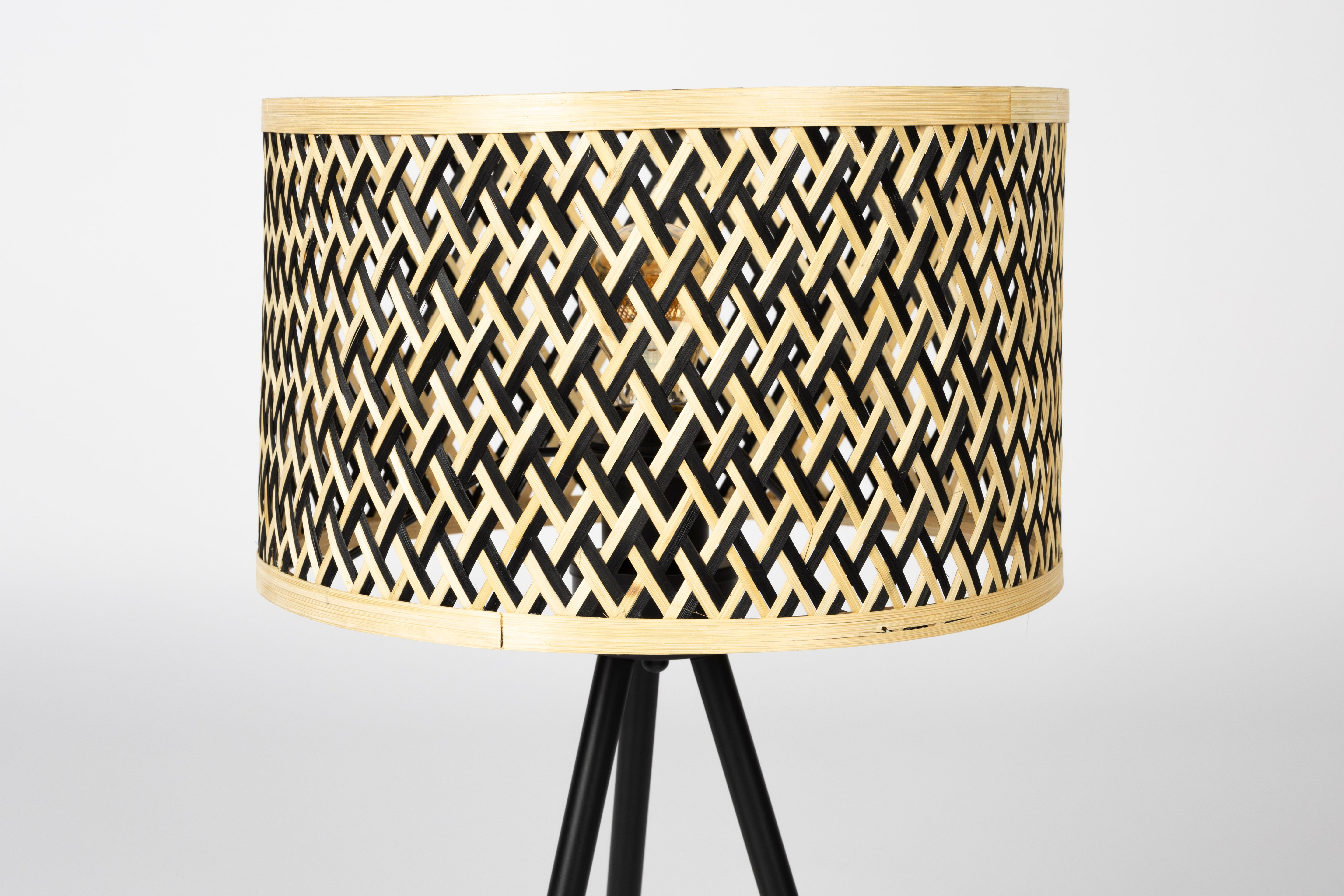Table Lamp Isla Bamboo White Label Living Eye on Design