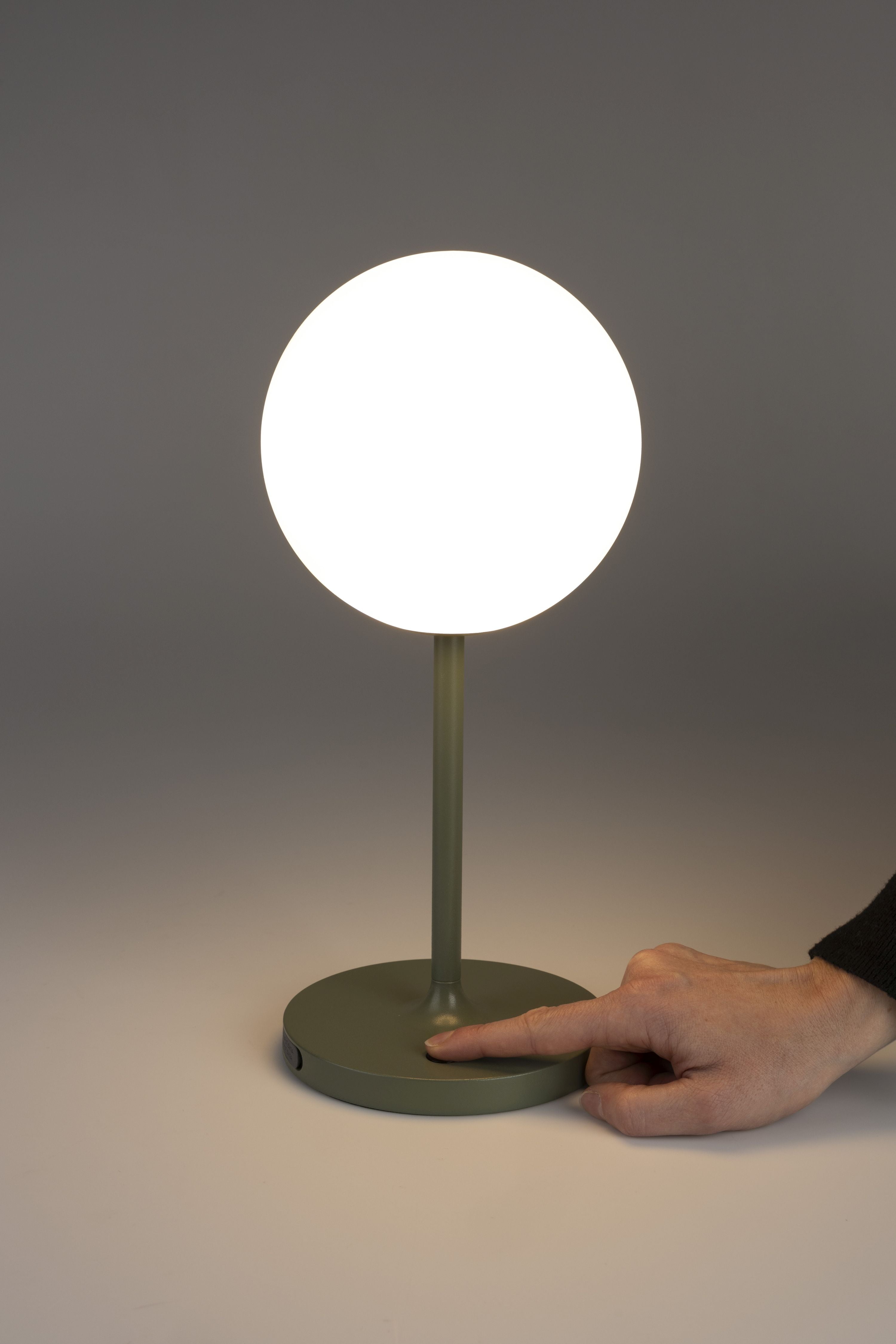 Table Lamp Hub Green White Label Living Eye on Design