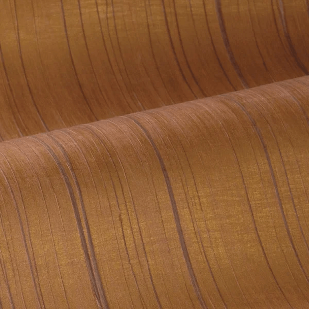 Gestructureerde plooitapijt RAI - TERRE DE SIENNE warme terracotta