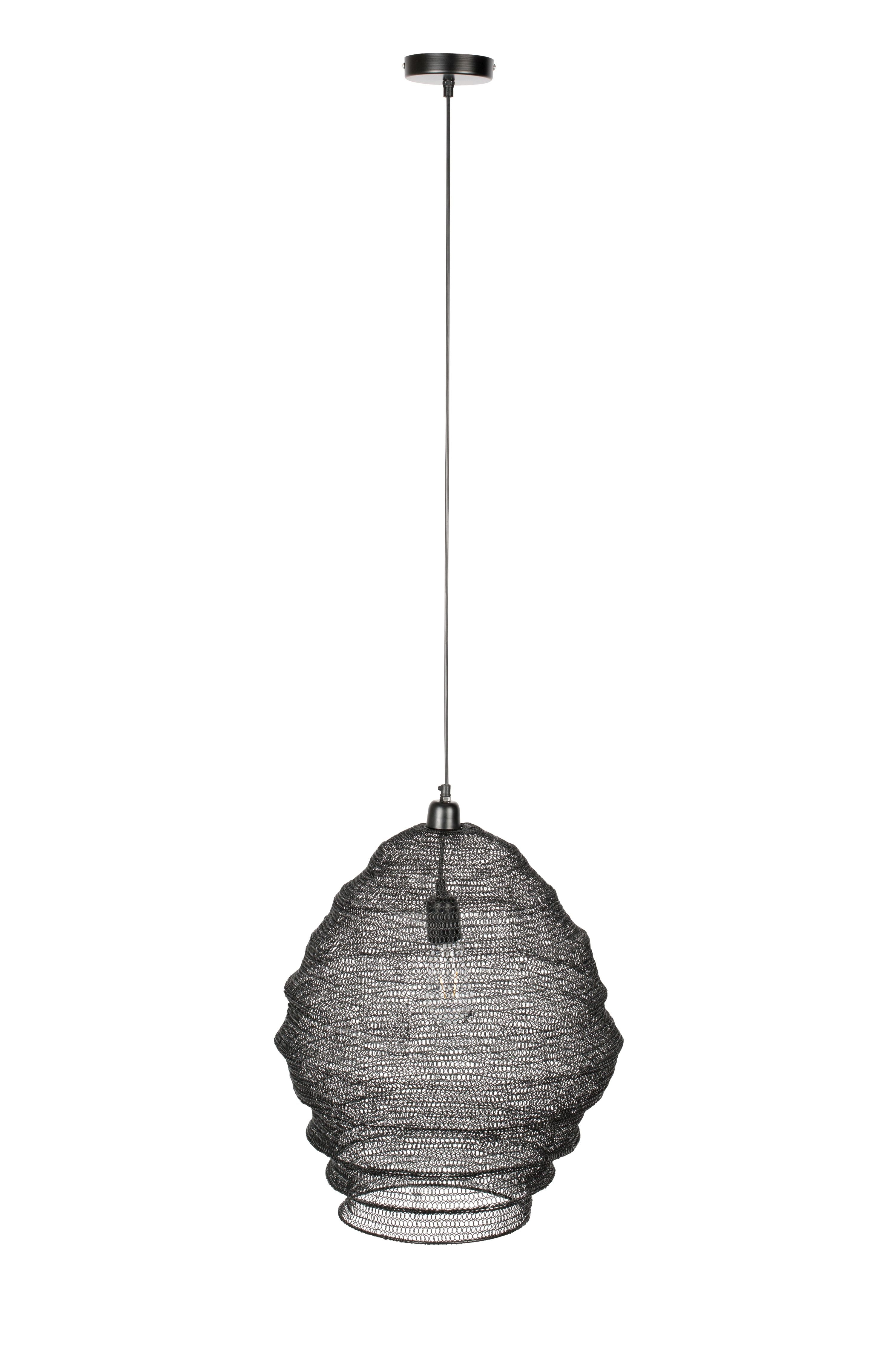 Pendant Lamp Lena L Black White Label Living Eye on Design