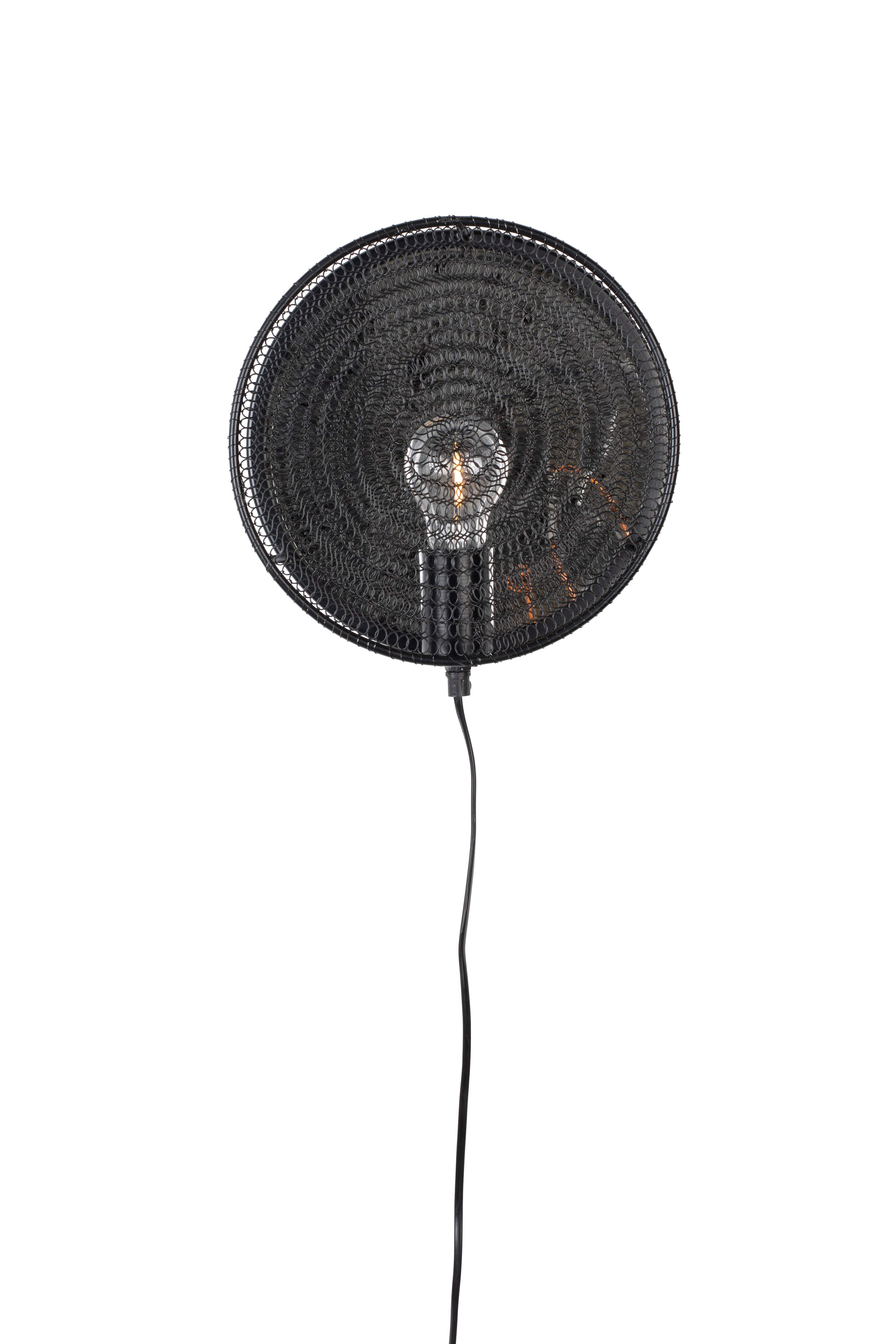 LEA black wall lamp