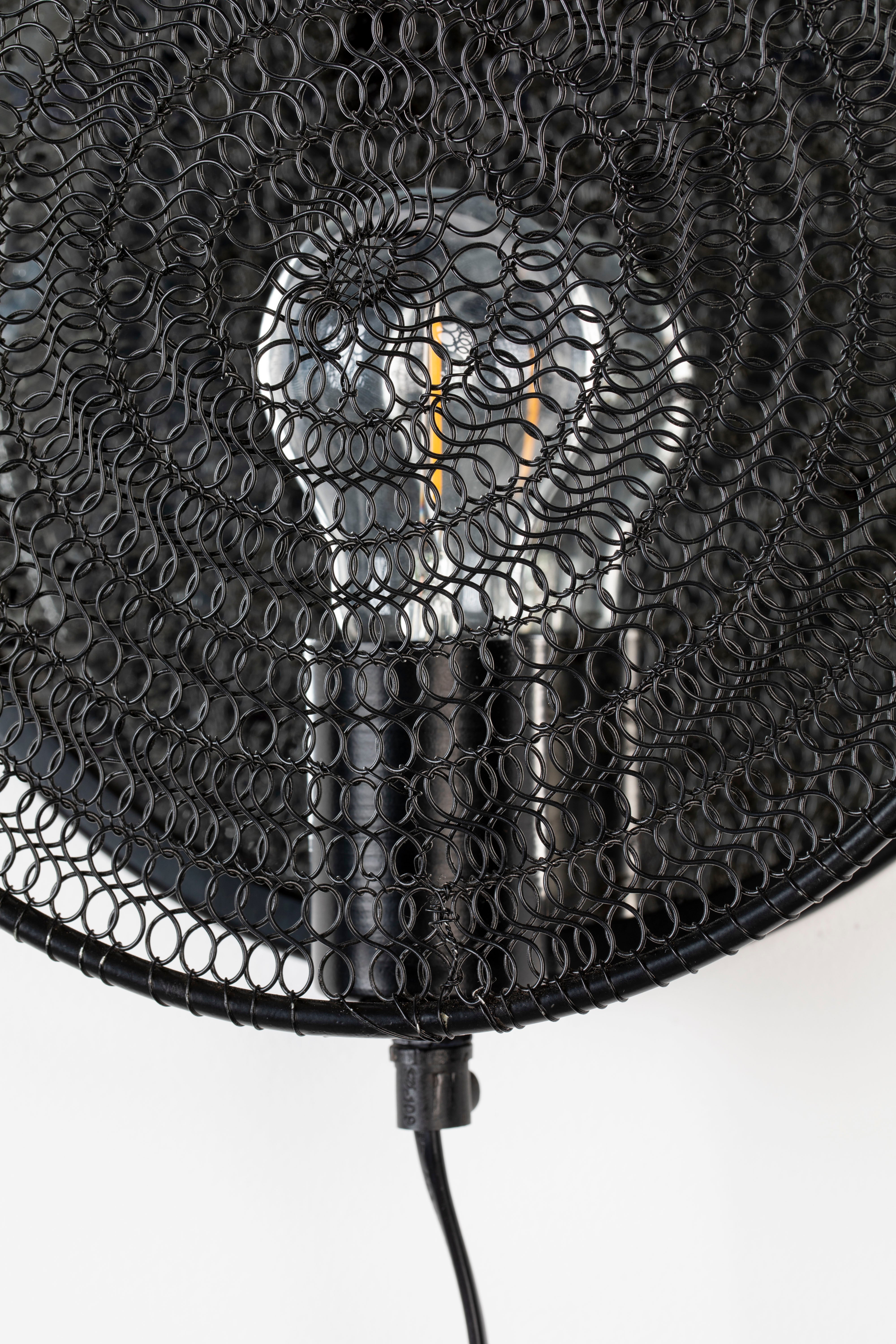 LEA black wall lamp