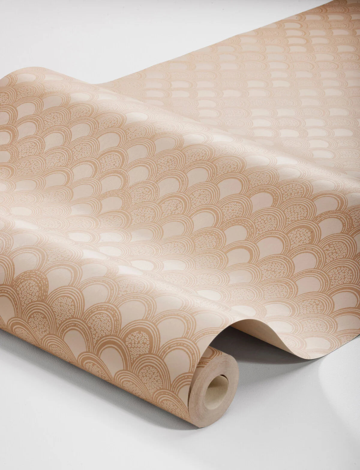 Geometric Arch Pattern Wallpaper BIRGIT Gold