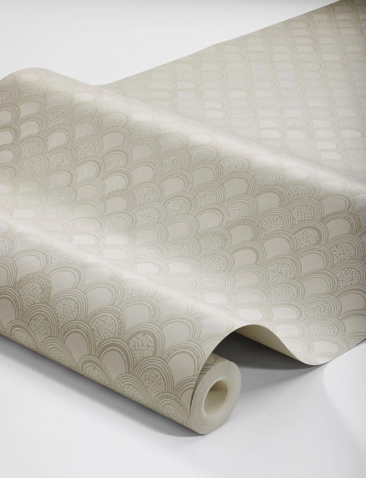 Geometric Arch Pattern Wallpaper BIRGIT Beige