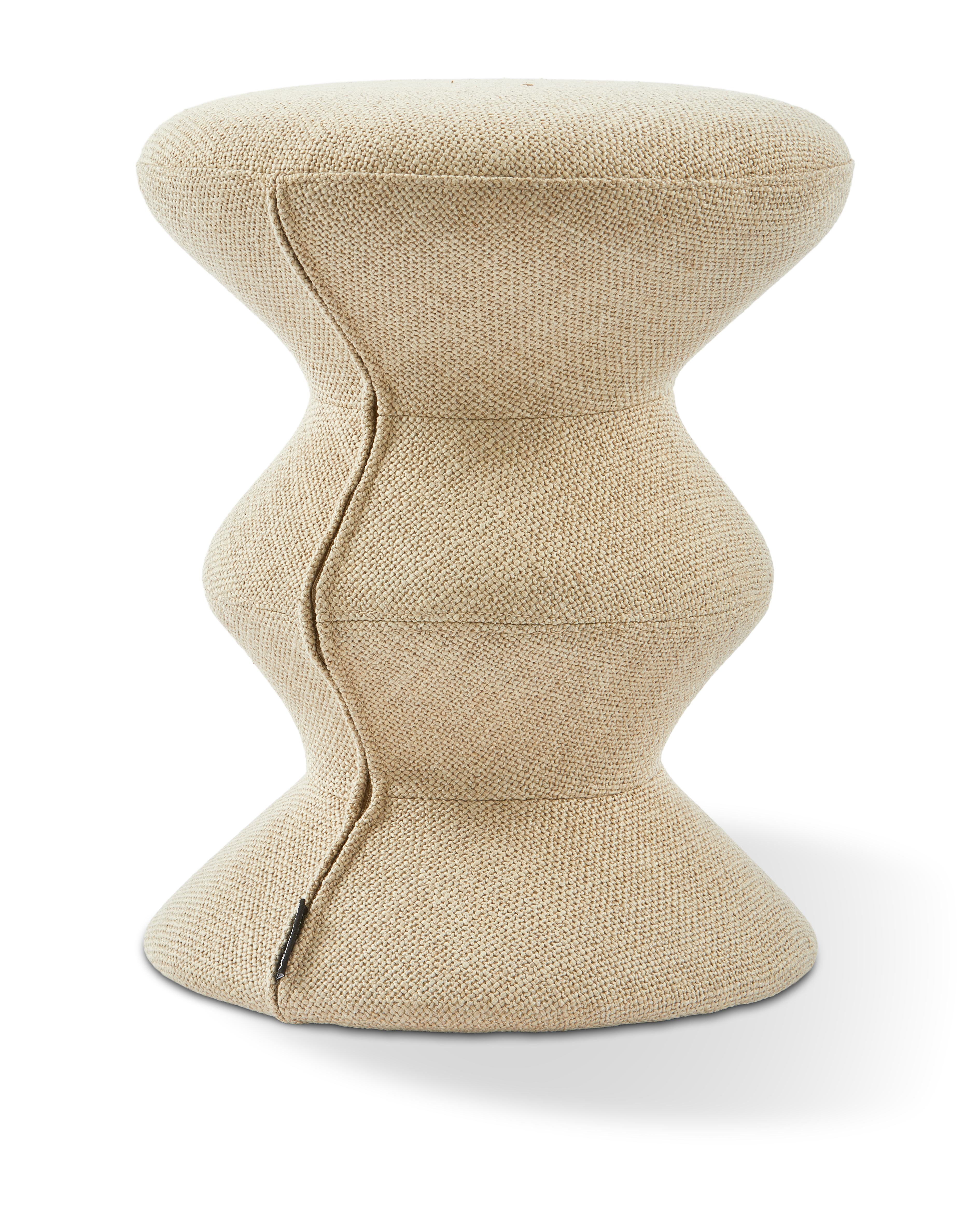 Hocker SOFT ZIG ZAG beige