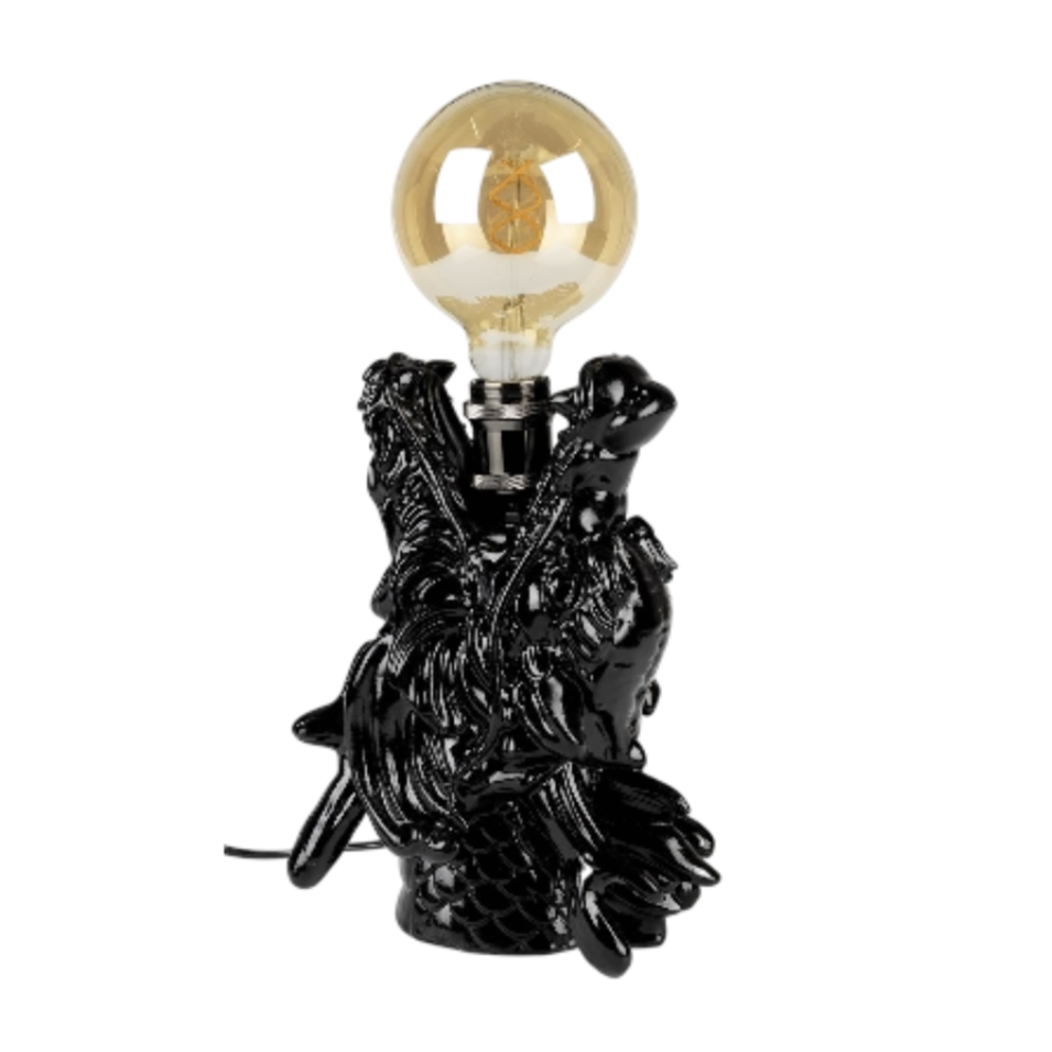 DRAGONIZED BASTERD black table lamp