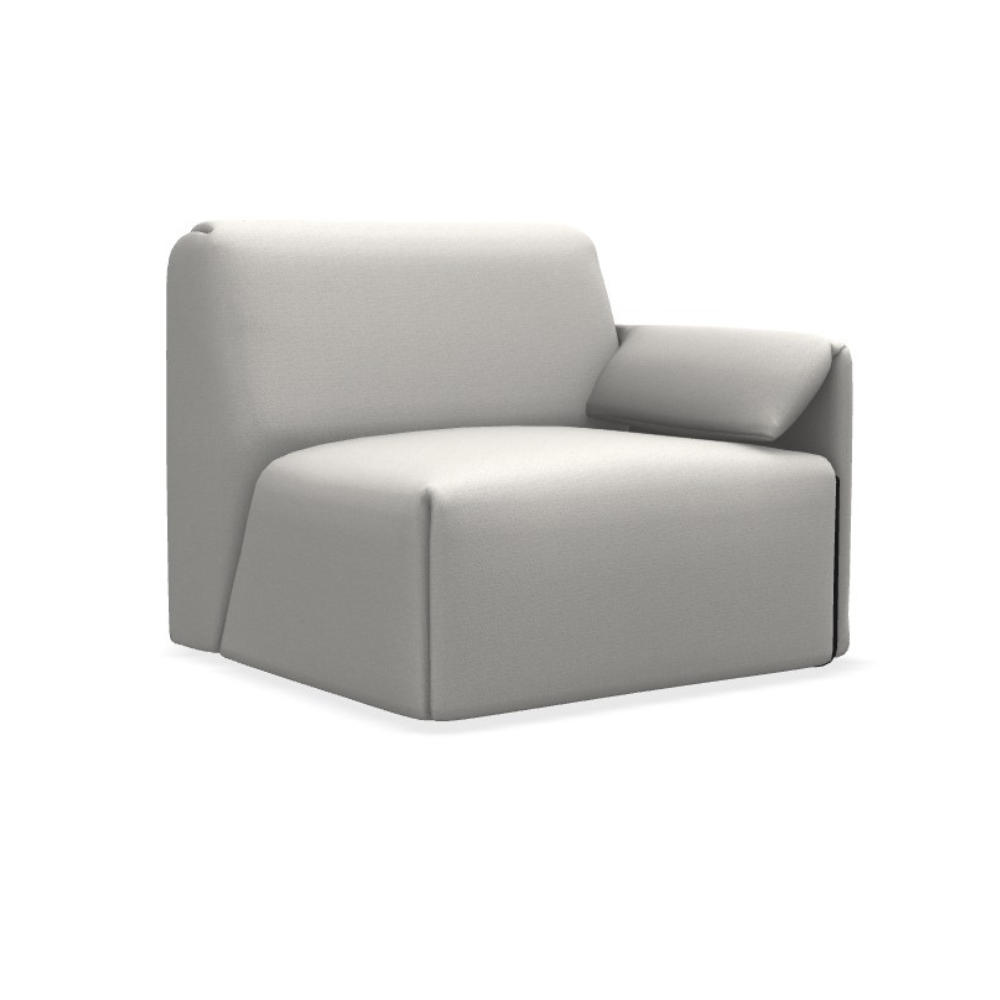 COSTUME modular sofa - right-side upholstered module