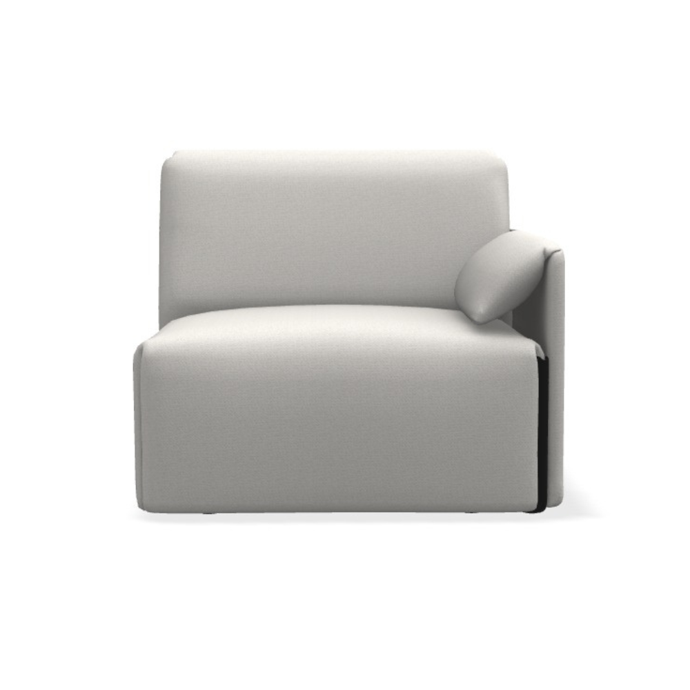 COSTUME modular sofa - right-side upholstered module