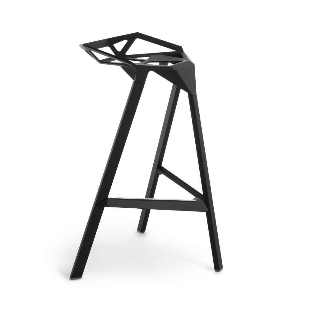 Hocker STOOL_ONE zwart