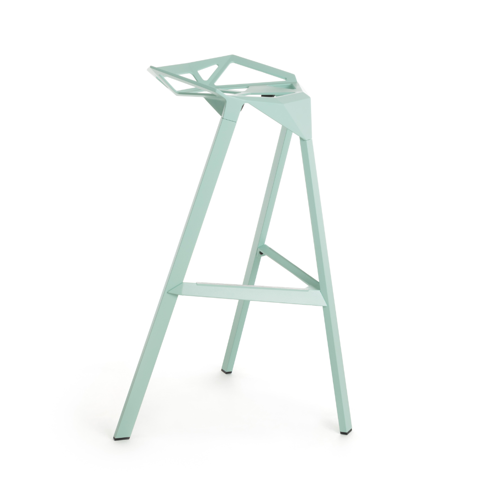 STOOL_ONE mint green stool