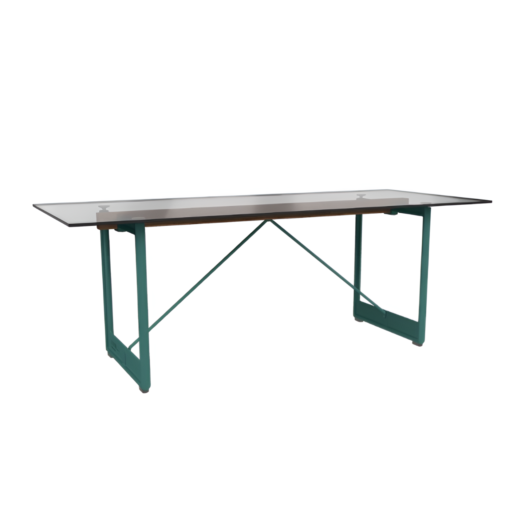 Tafel BRUT turquoise basis