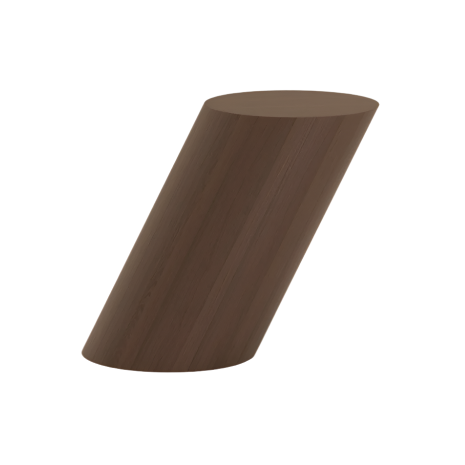 TILT Beistelltisch dunkles Eichenholz