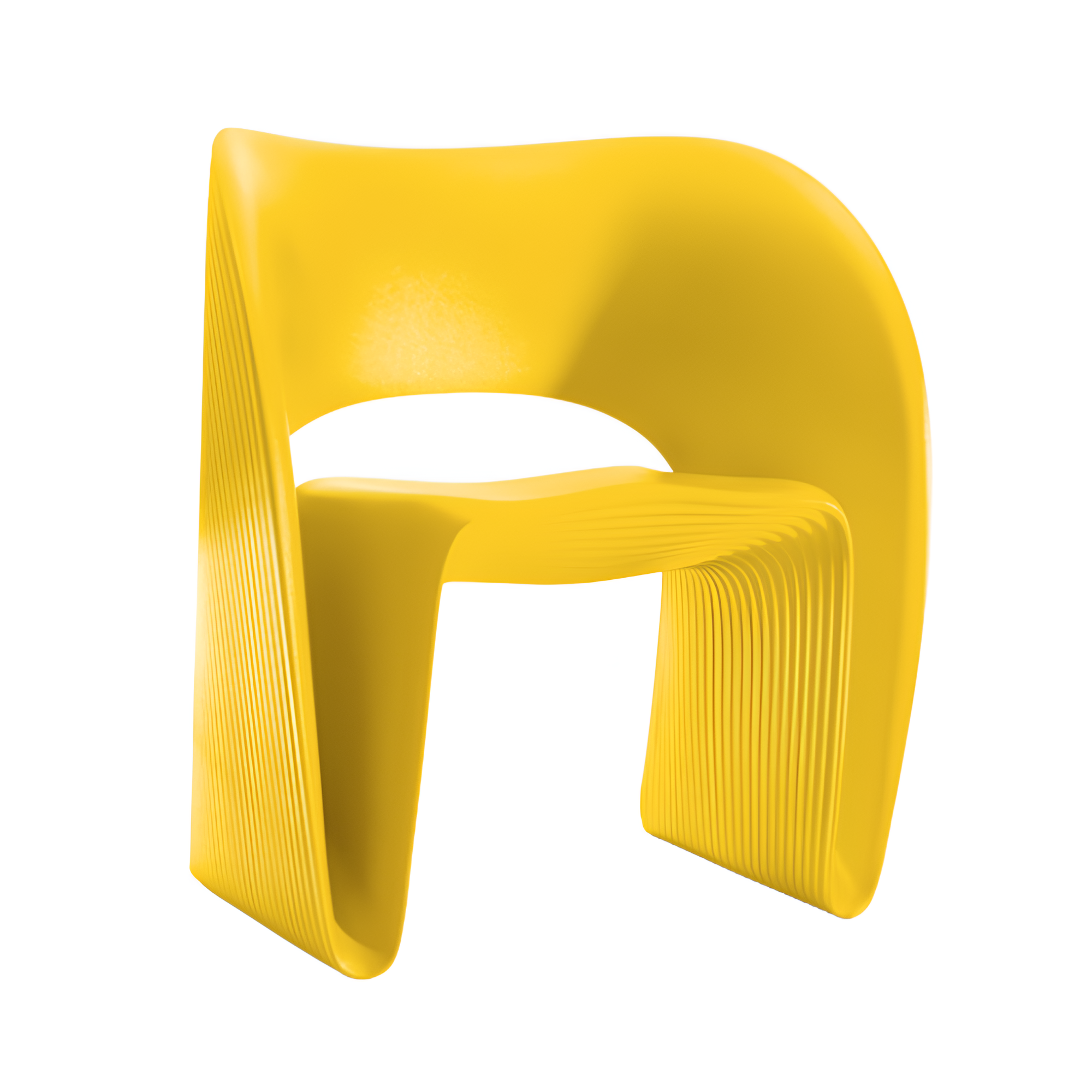 Fauteuil RAVIOLO geel