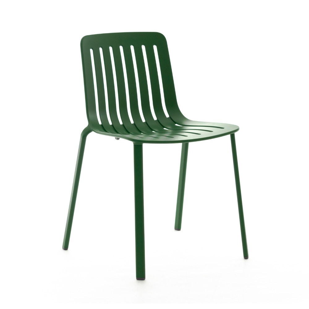 PLATO grüner Outdoor-Stuhl