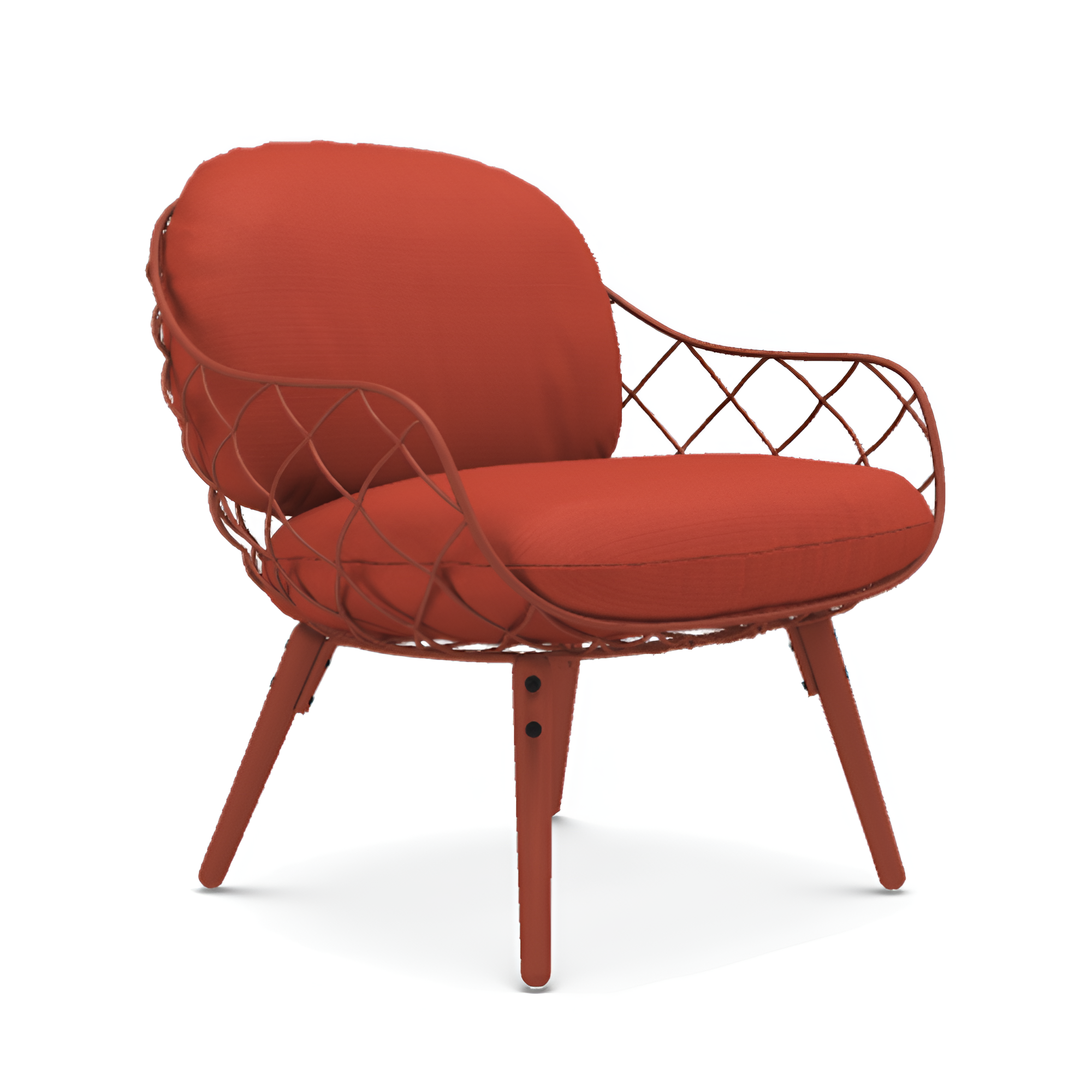 Fauteuil PIÑA rood