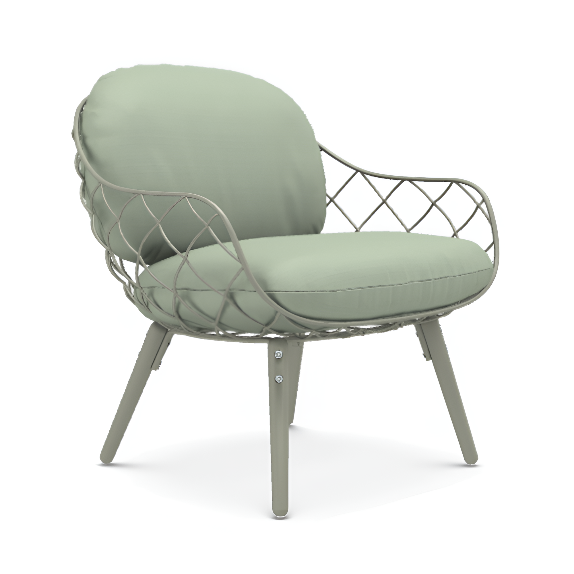 PIÑA armchair green