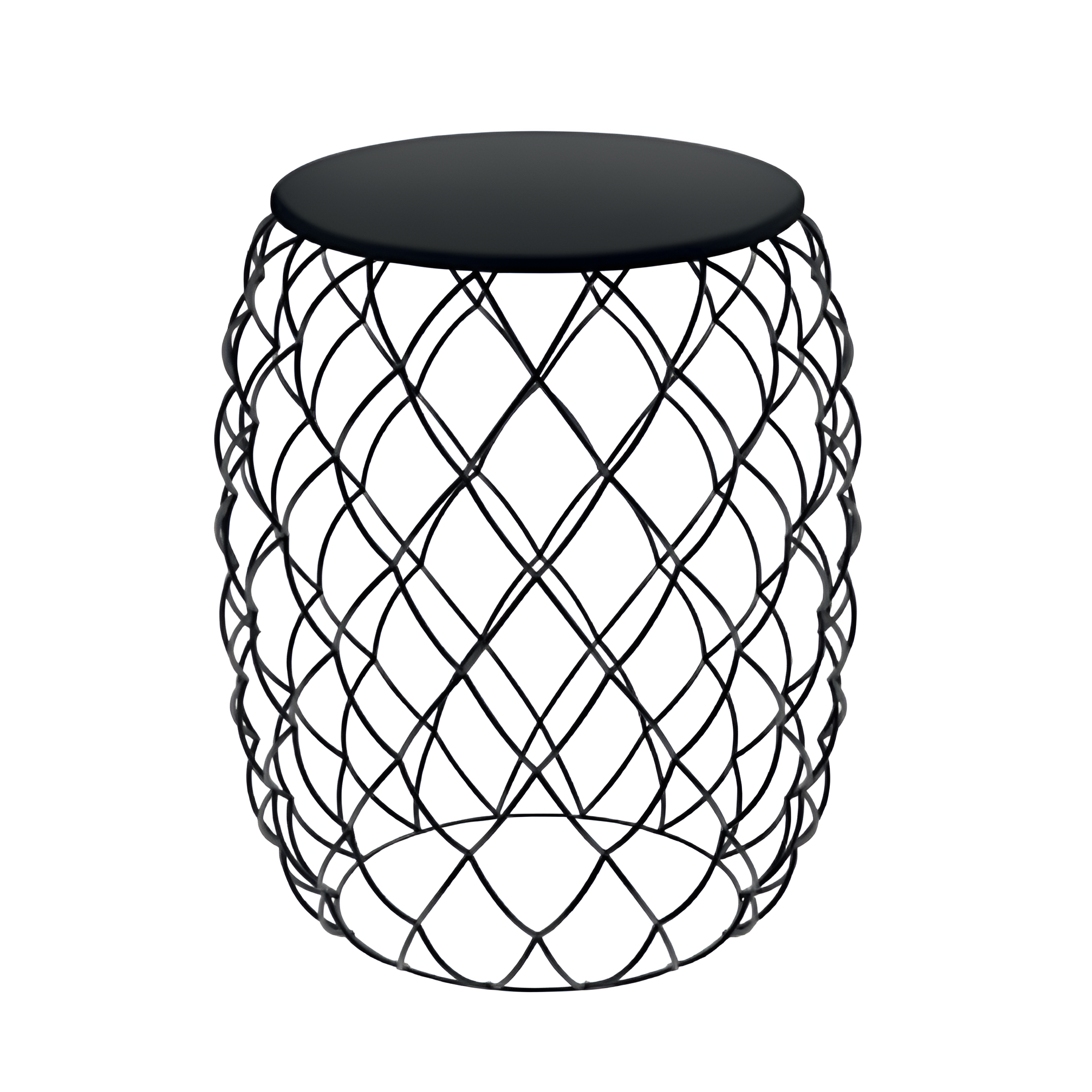 Buiten tafel PIÑA zwart