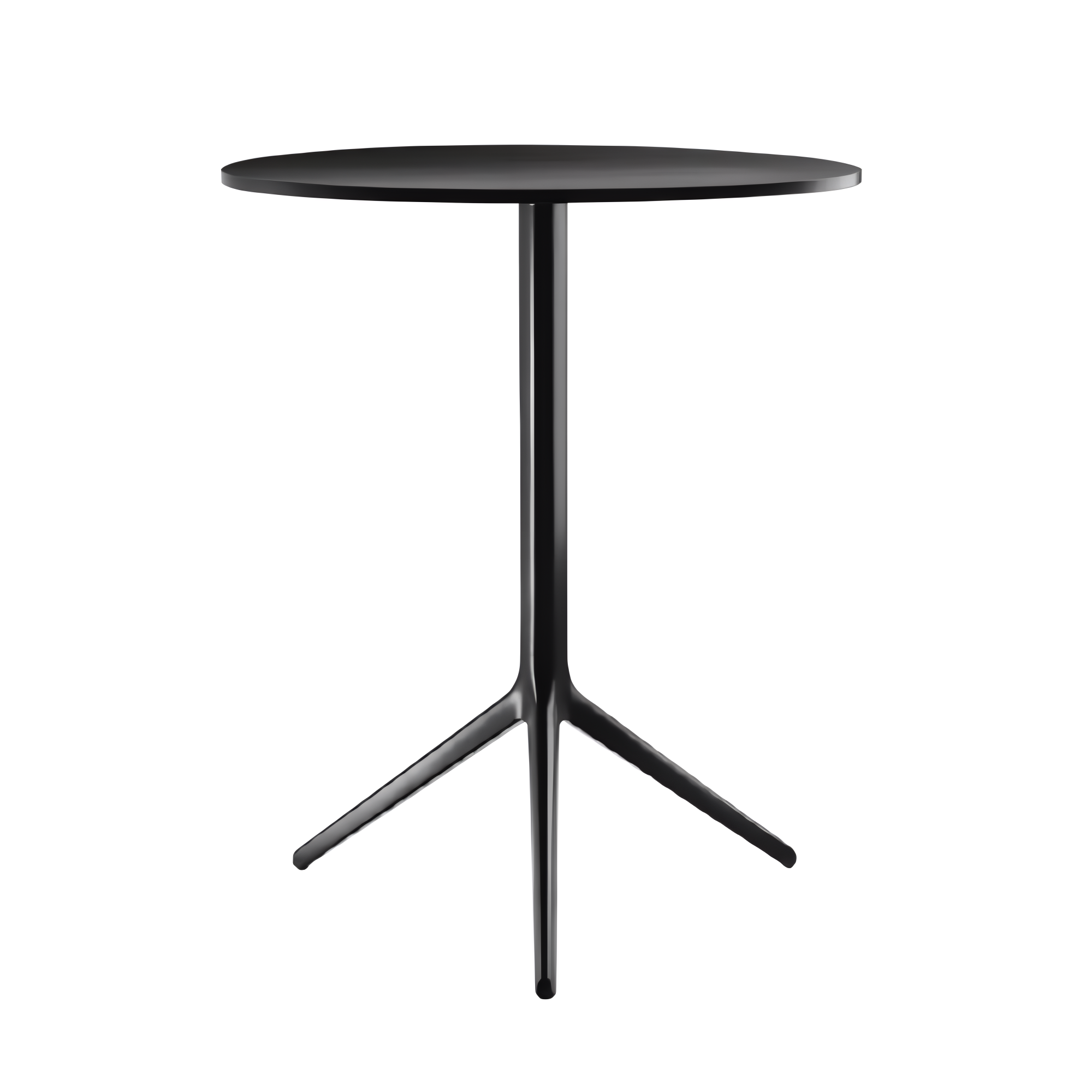 Ronde buiten tafel CENTRAL zwart