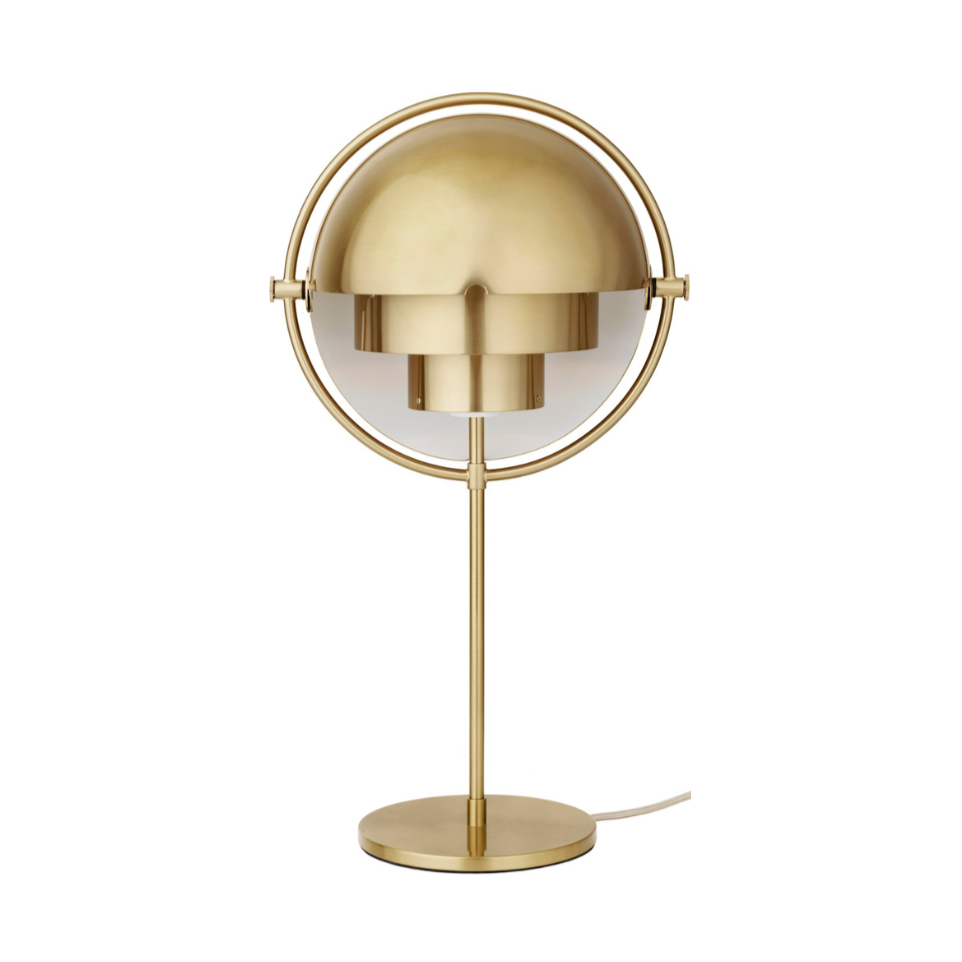 MULTI-LITE brass table lamp