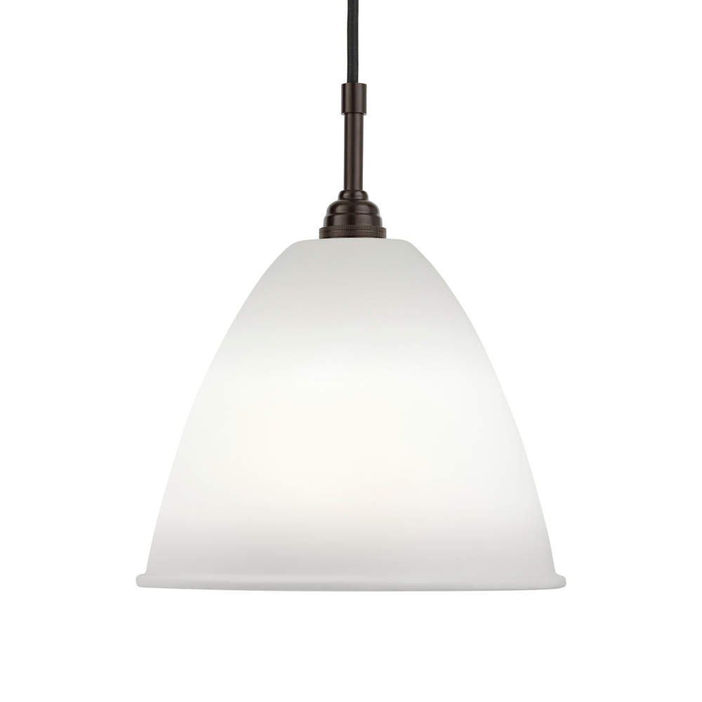 BESTLITE BL9 Black Pendant Lamp with Porcelain Shade