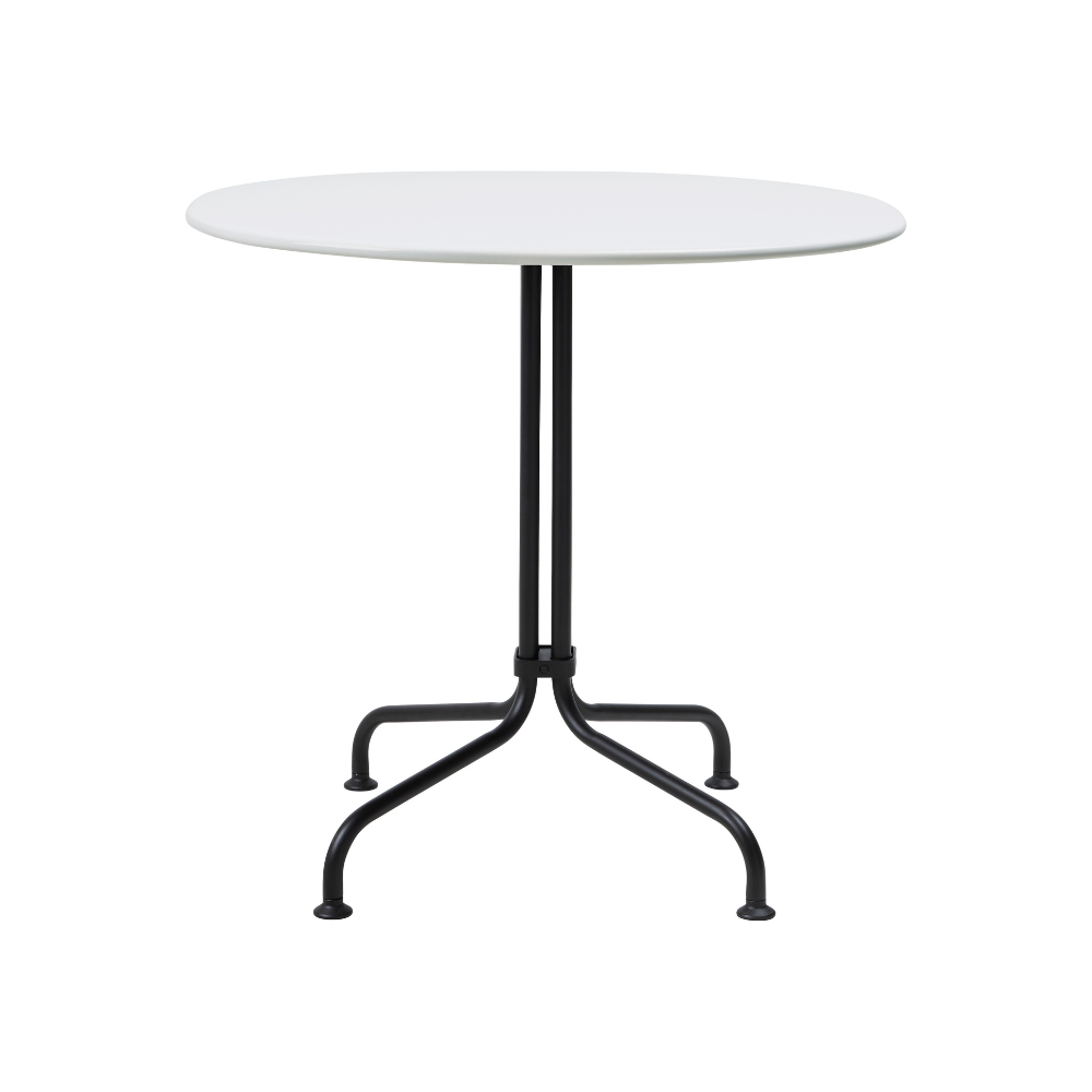 CARMEL Garden Table White Ceramic