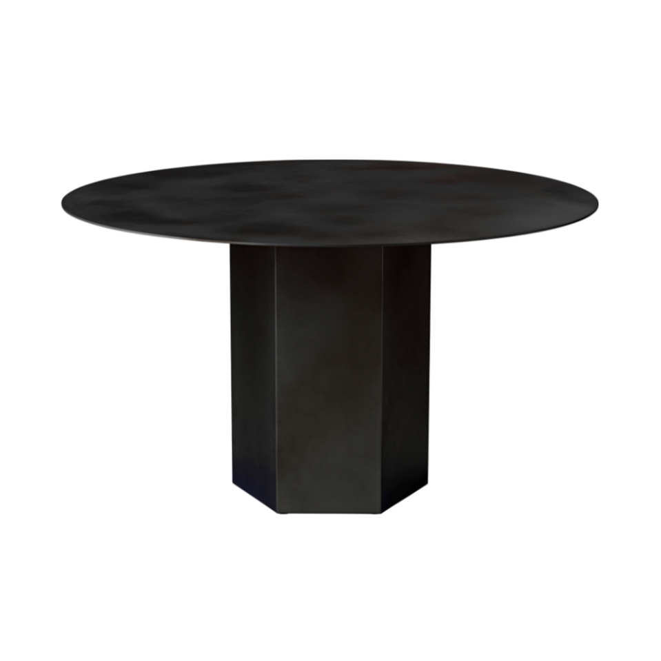 Ronde tafel EPIC zwarte staal