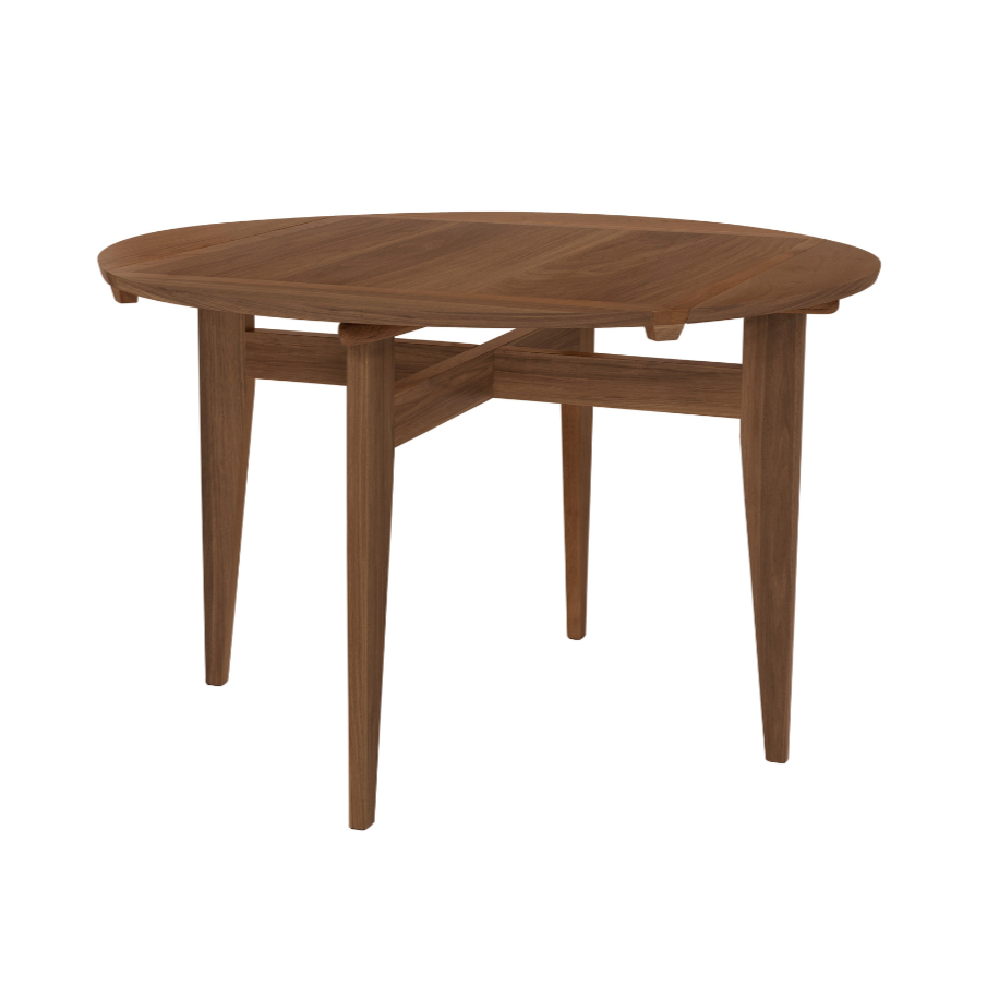 Extendable table B-TABLE walnut wood