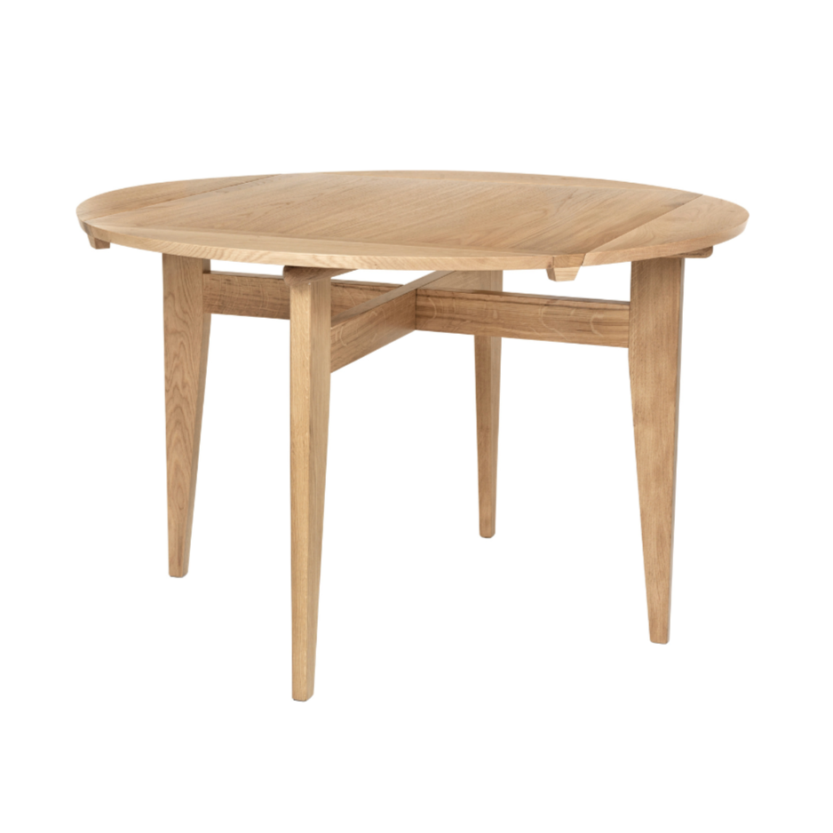 Uittrekbare tafel B-TABLE van eikenhout