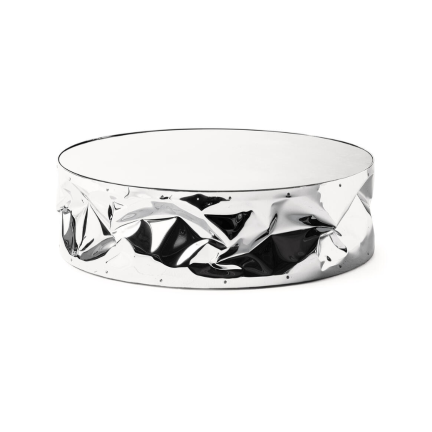 TAB.ULONE silver coffee table