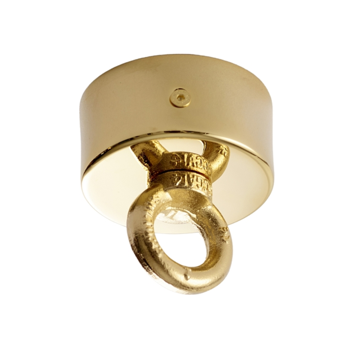 Plafondbevestiging voor de LA CIMA hanger goud