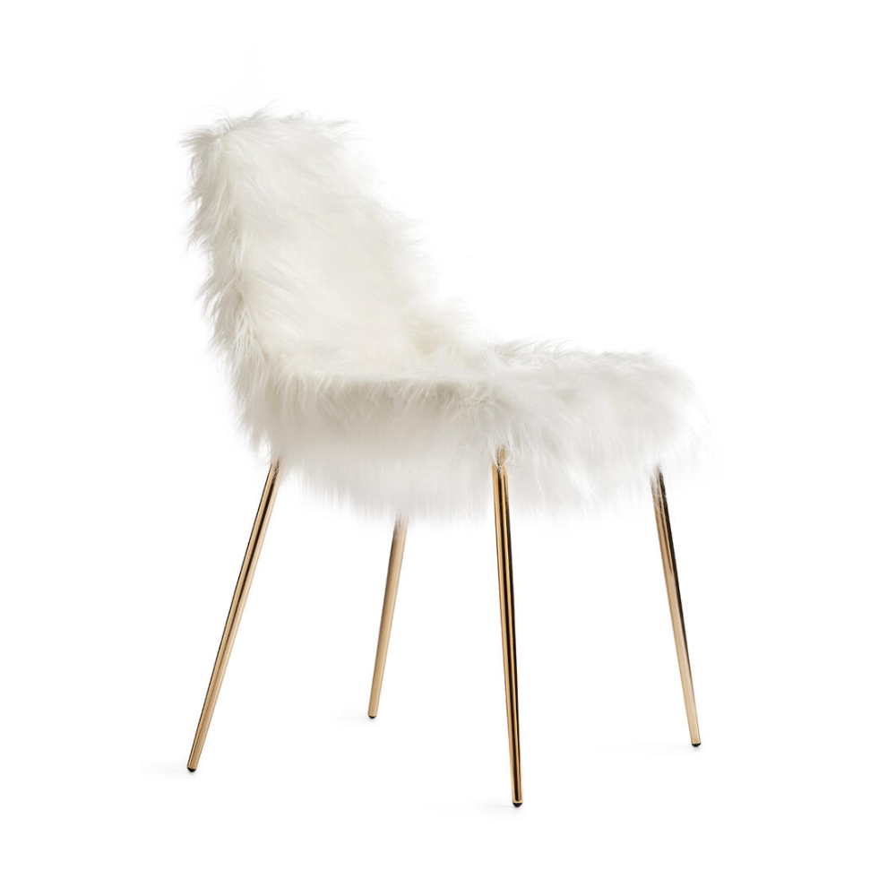 Stuhl MAMMAMIA FUR weiß