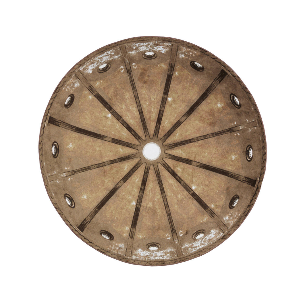 Rundteppich OLD SACRISTY DOME braun