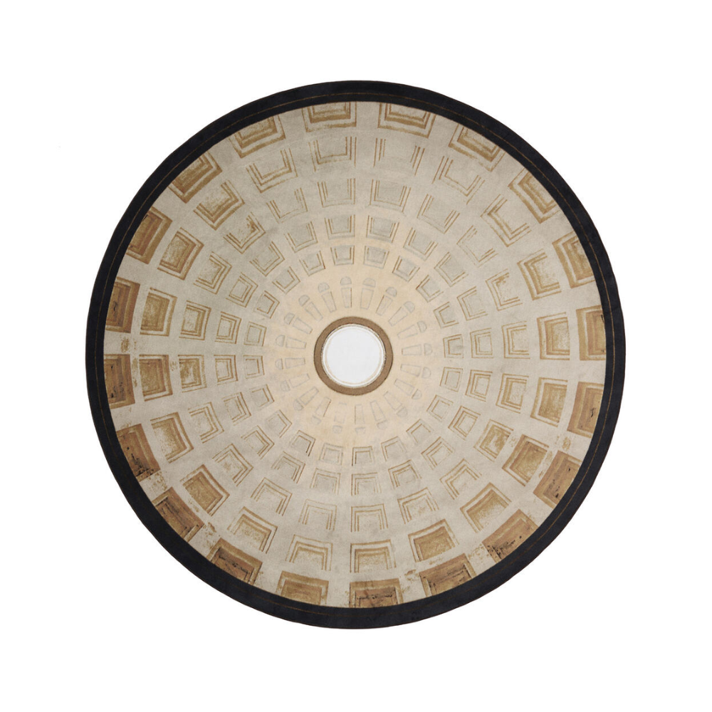NEW SACRISTY DOME round rug beige