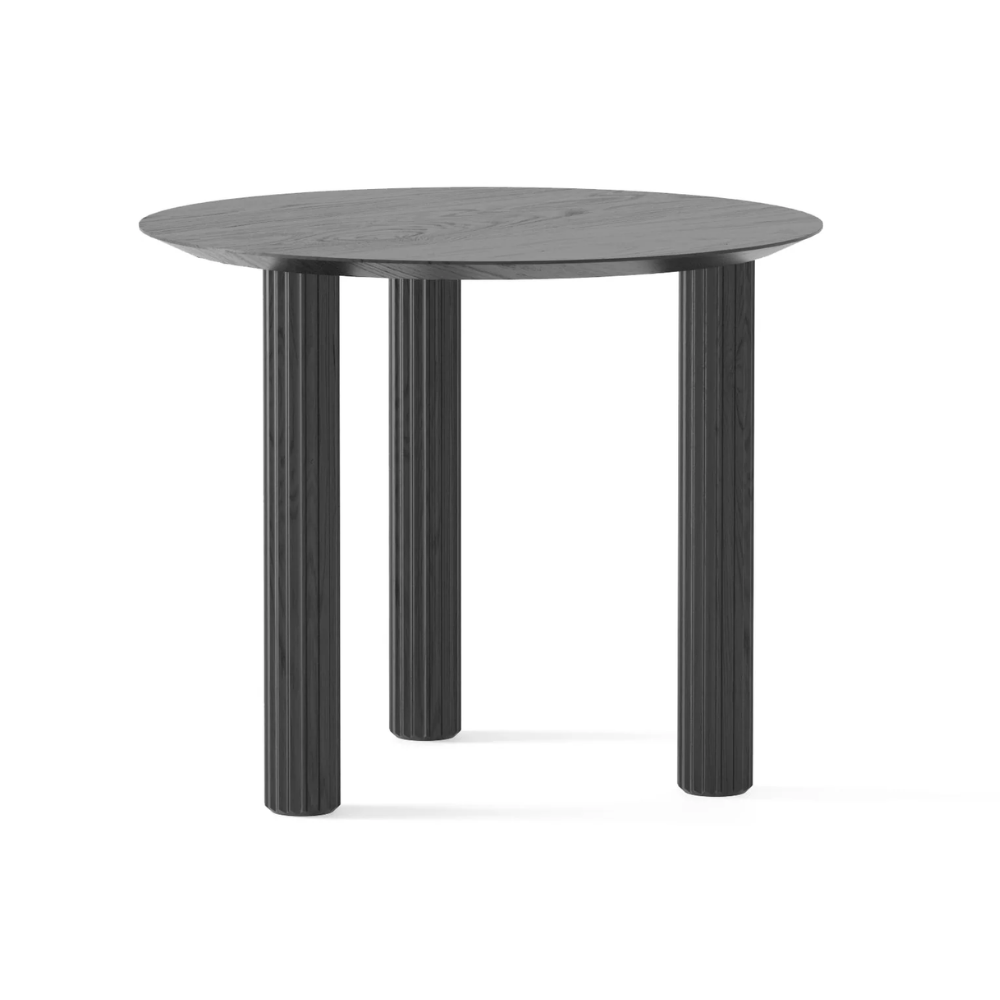 Round Table FILAR Black Ash Wood