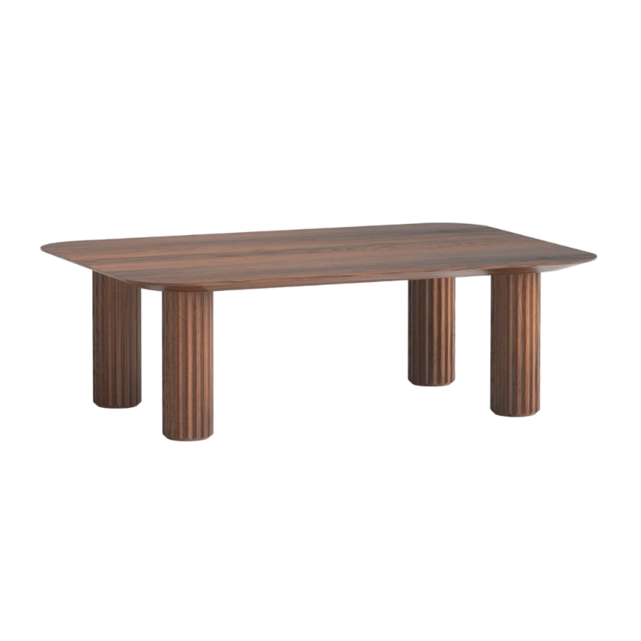 PILAR coffee table dark oak wood