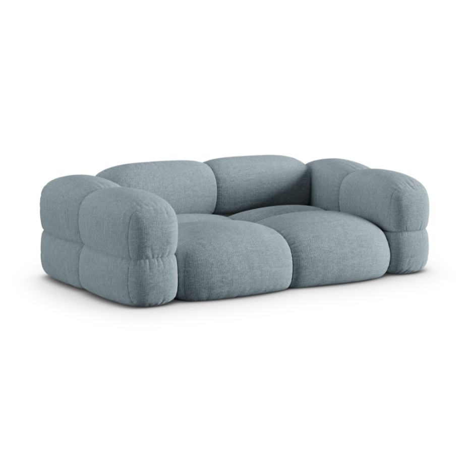 Sofa 3-zits LORETTO pastelblauw