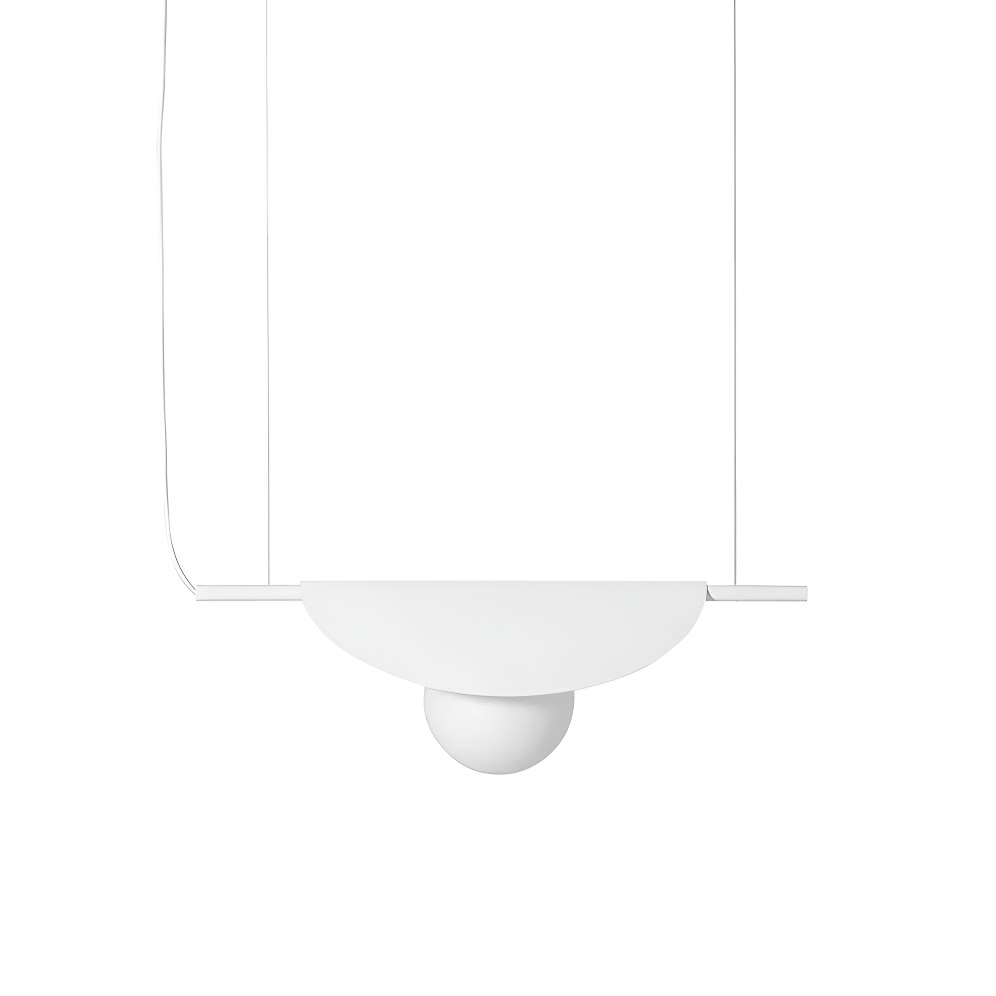 SALLO white pendant lamp