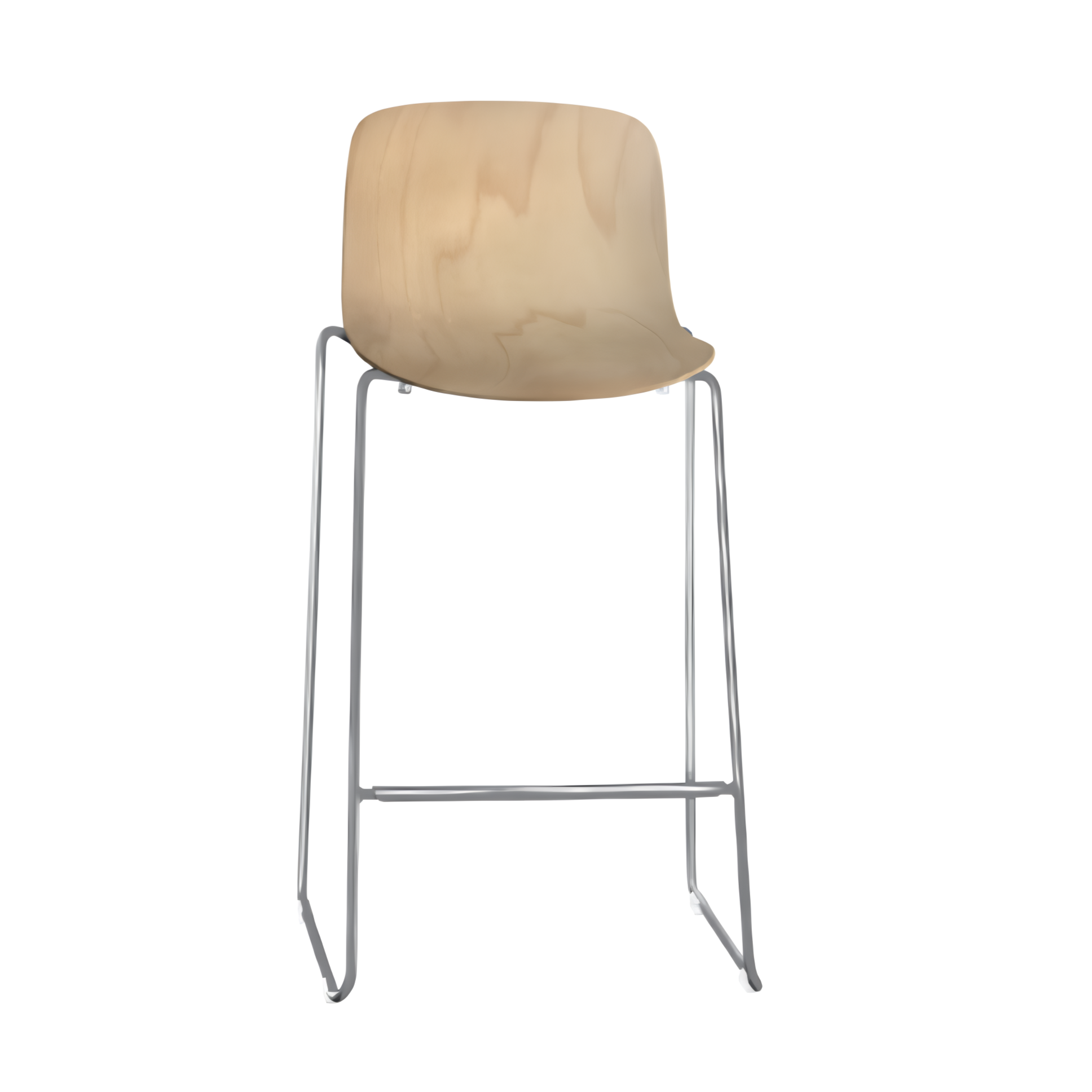 TROY Hocker aus Buchenholz