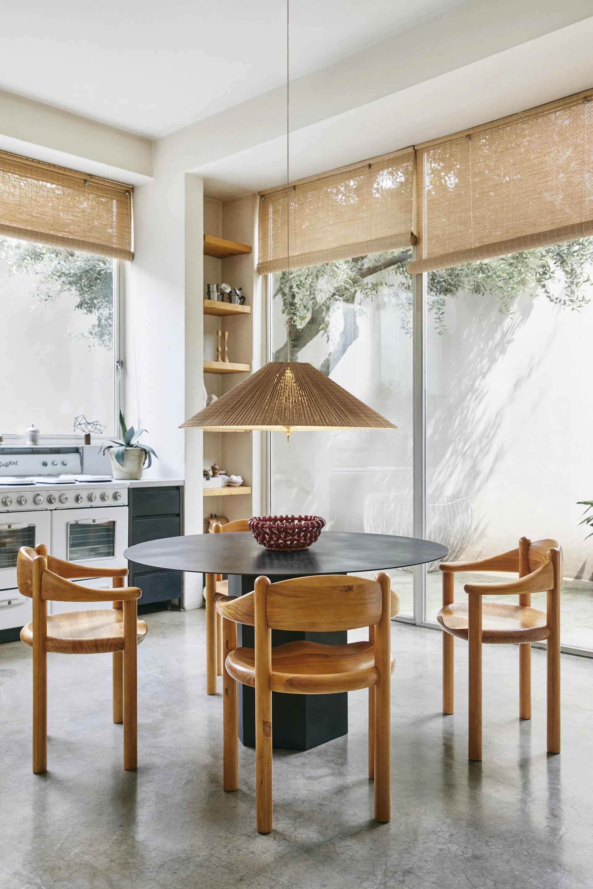 Hanglamp 1972 bamboes