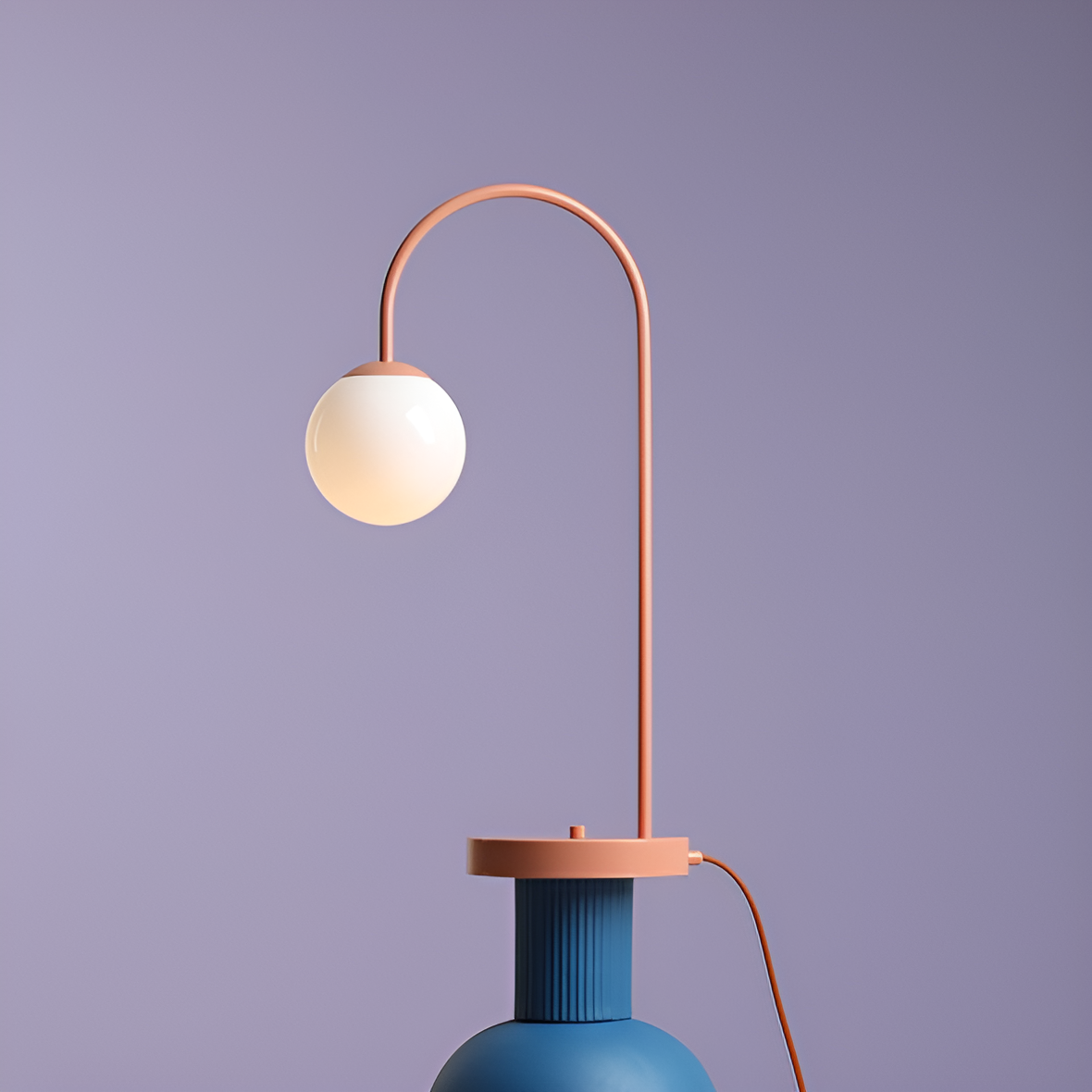 UNA Korallen-Tischlampe