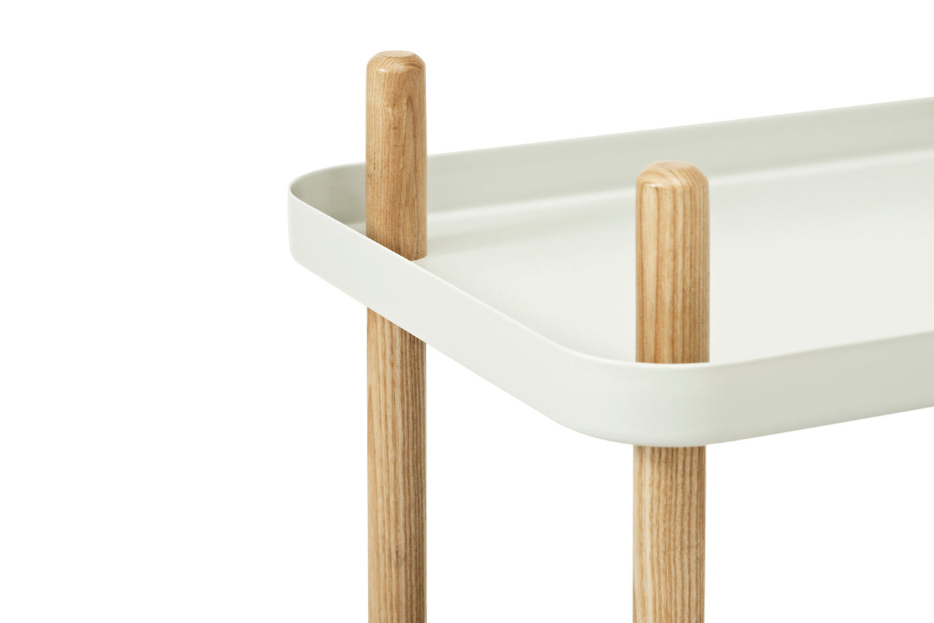 BLOCK gray wheelchair with ash legs