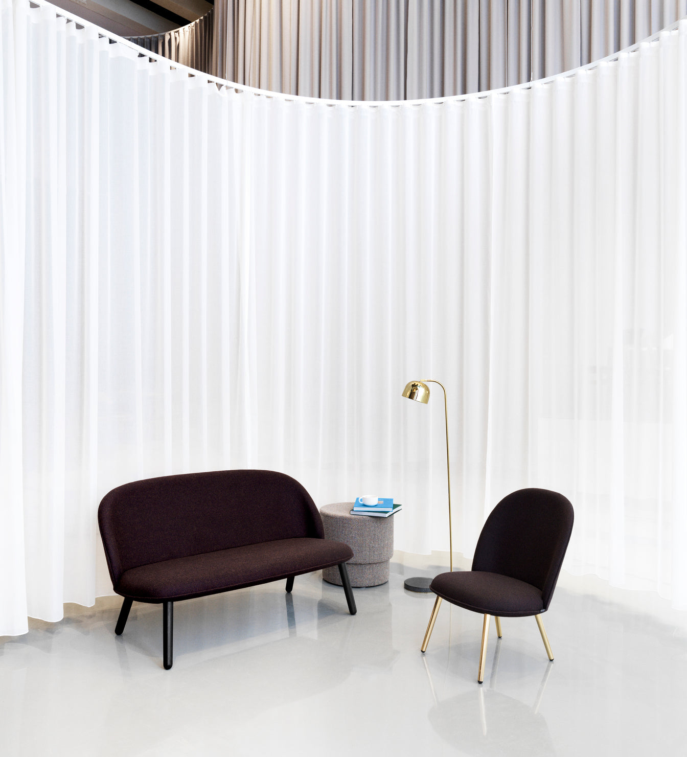 Ace Sofa Gold Metall Basis