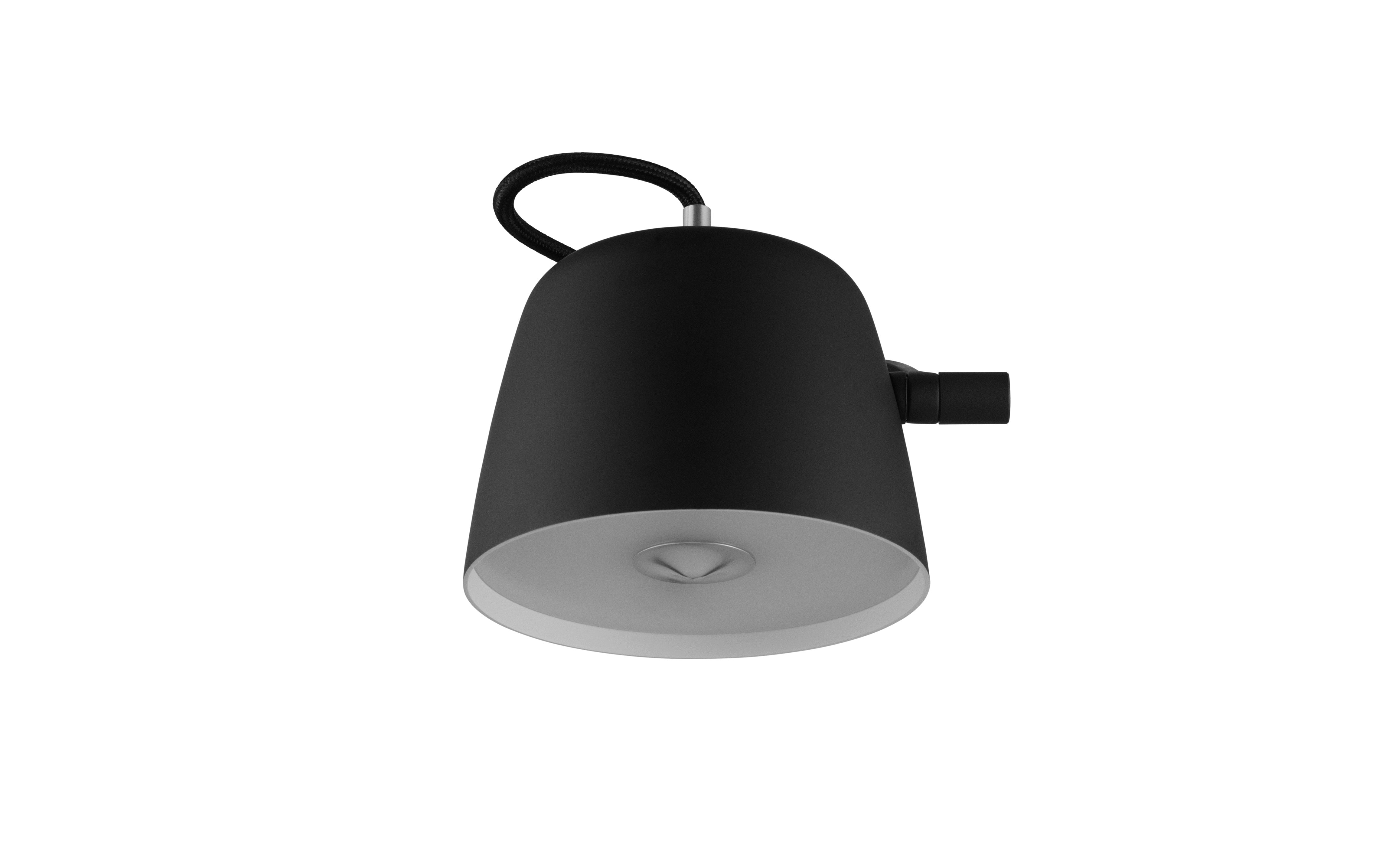 Verstelbare wandlamp TUB zwart