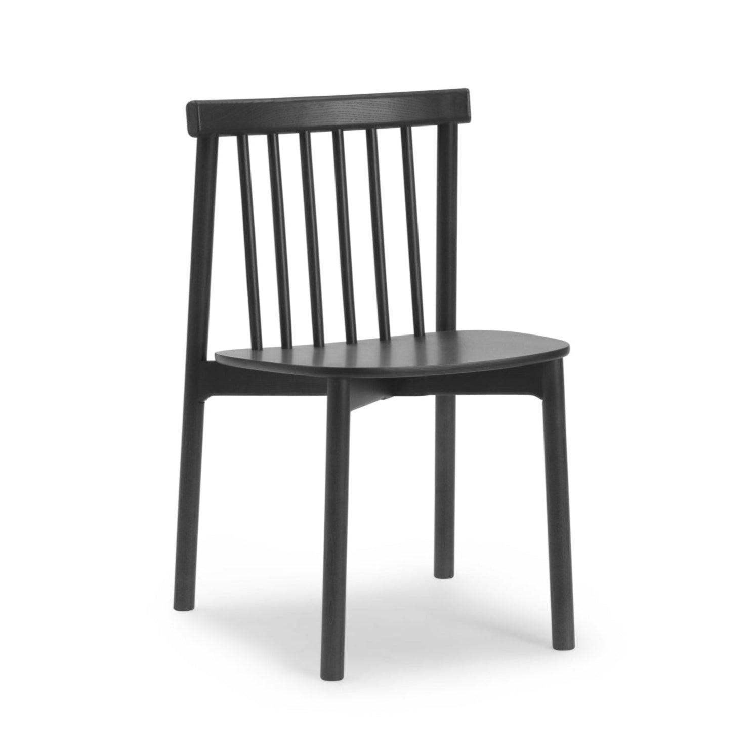 Pind Stuhl Black Aschefurnier