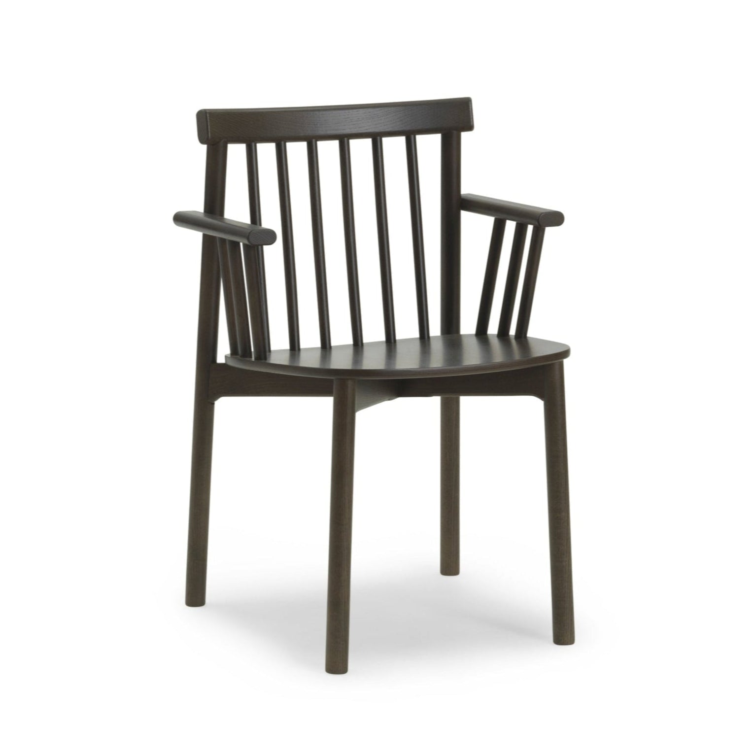 Stuhl mit Armlehnen Pind Brauner Aschefurnier